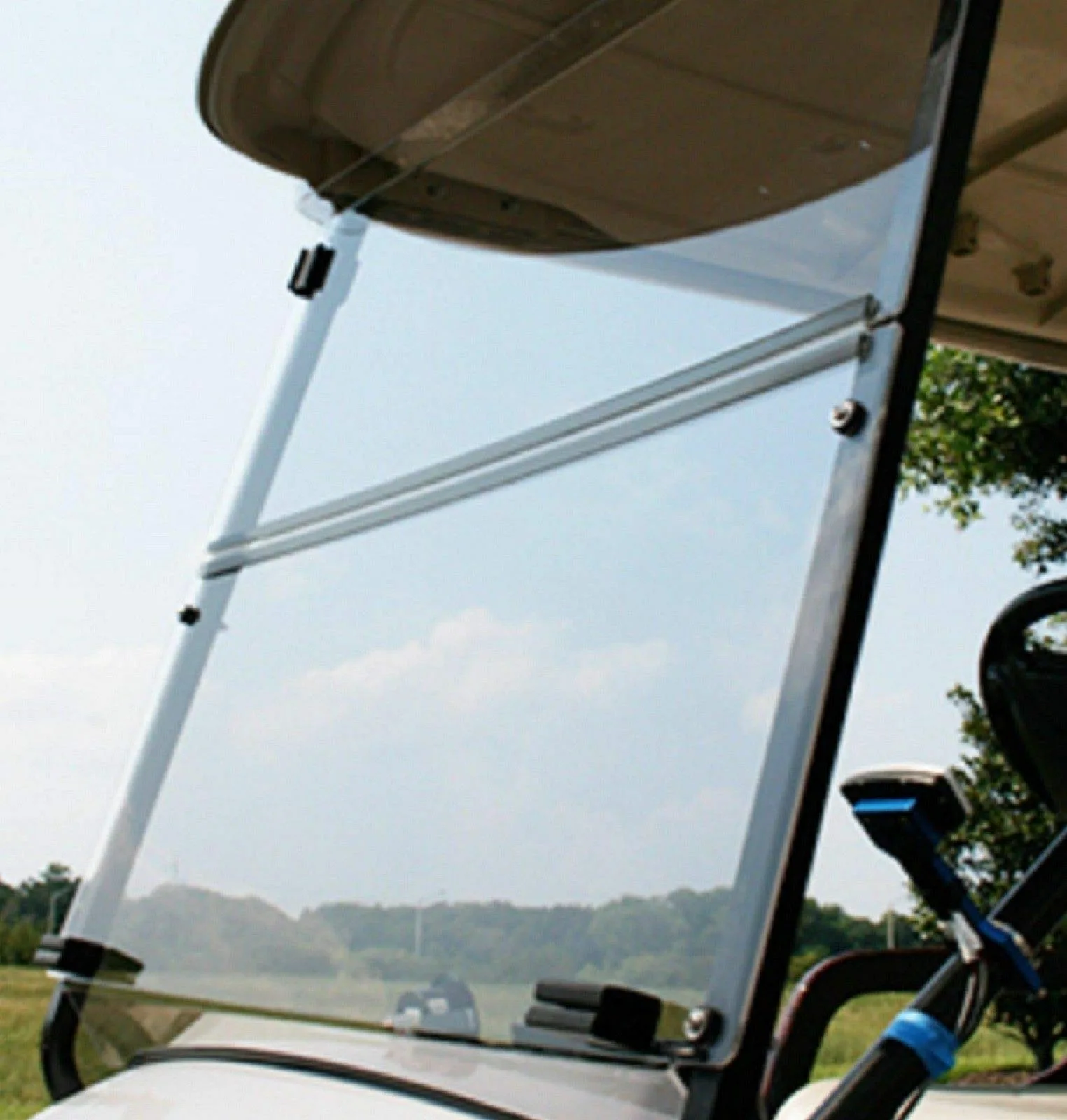 Scaller Folding Windshield for Yamaha G29 DRIVE 2007-Up