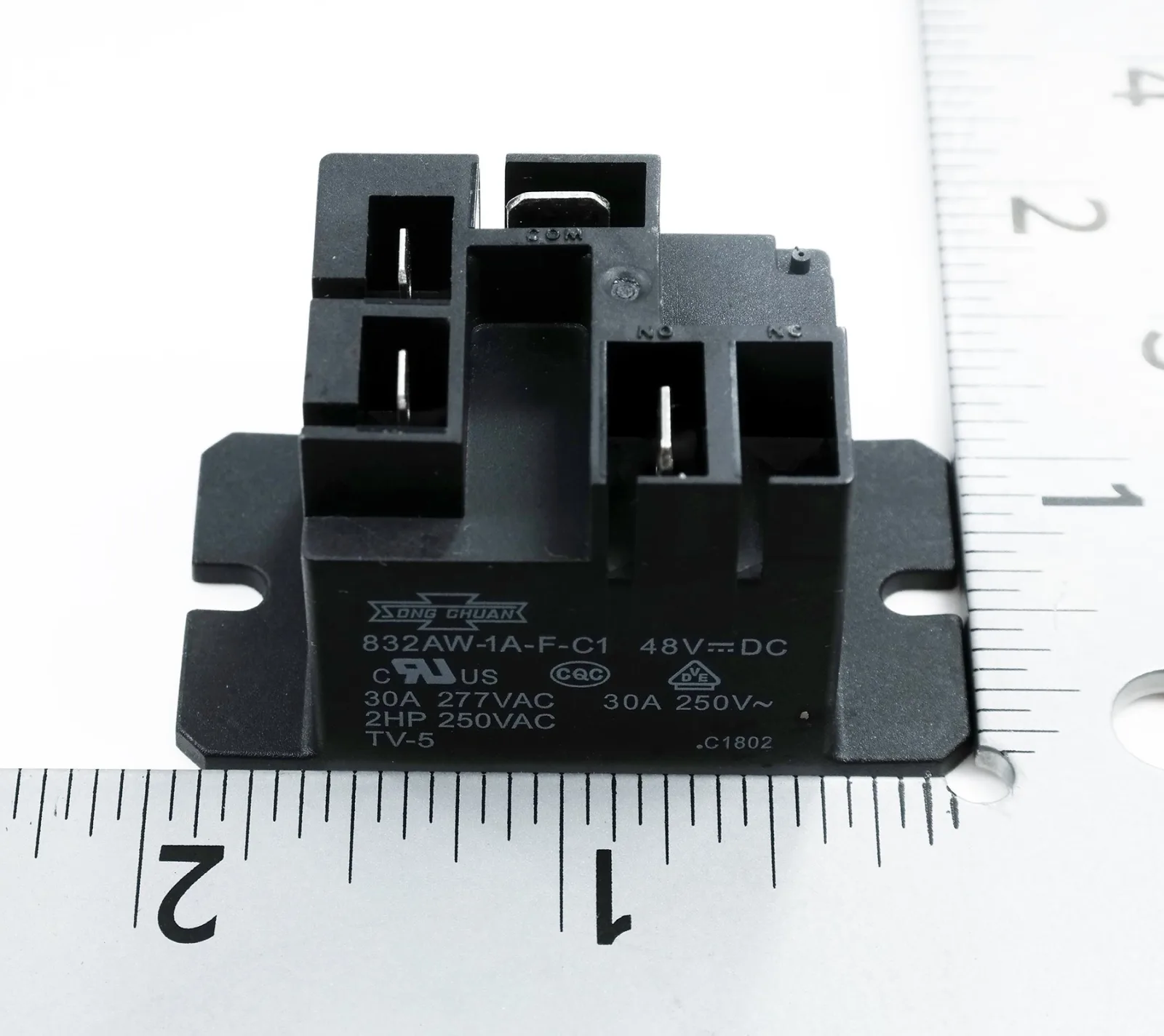 Song Chuan 17930/22110 48V Power Relay for Club Car Chargers