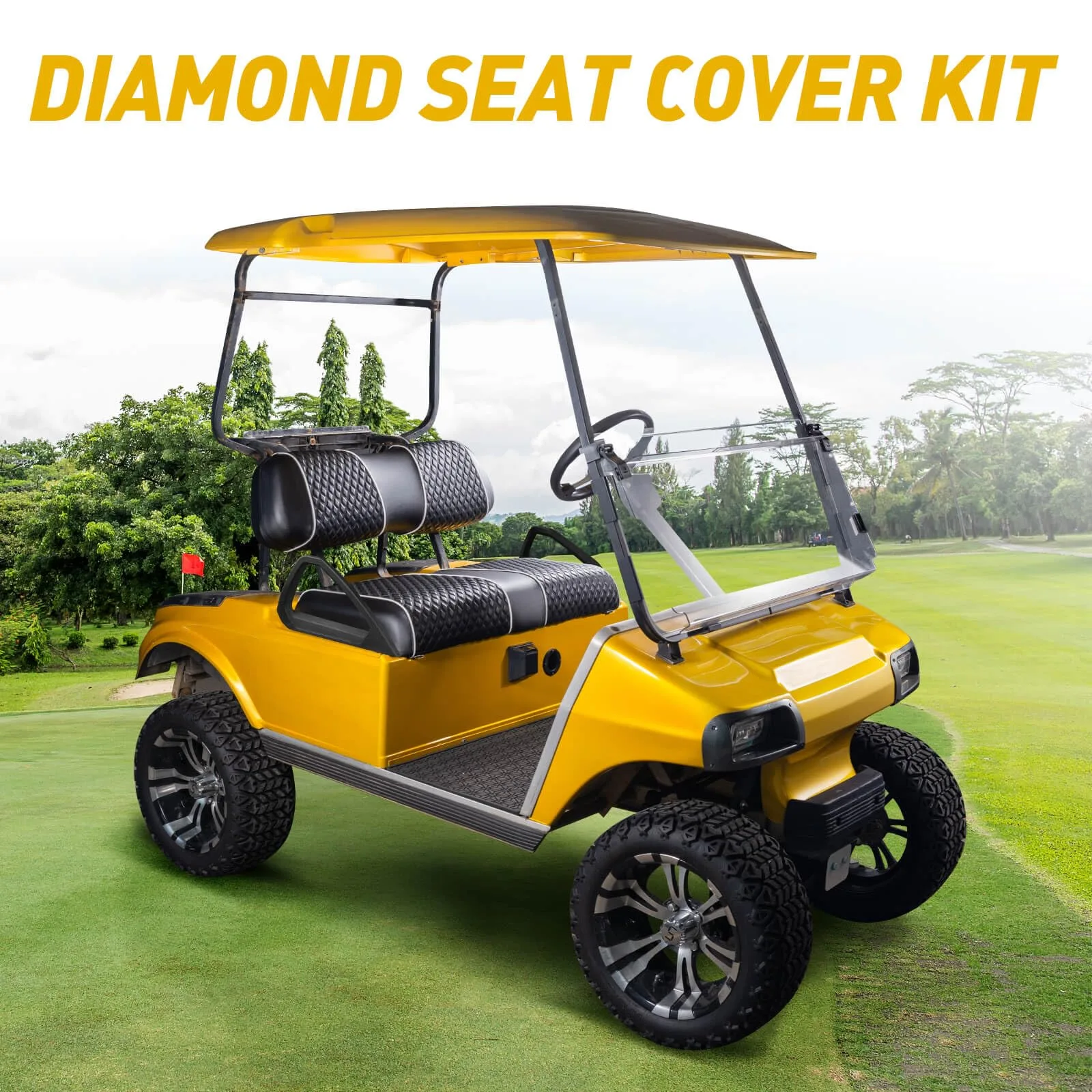 NOKINS Vinyl Seat Covers for Club Car DS 2000.5-Up image 3