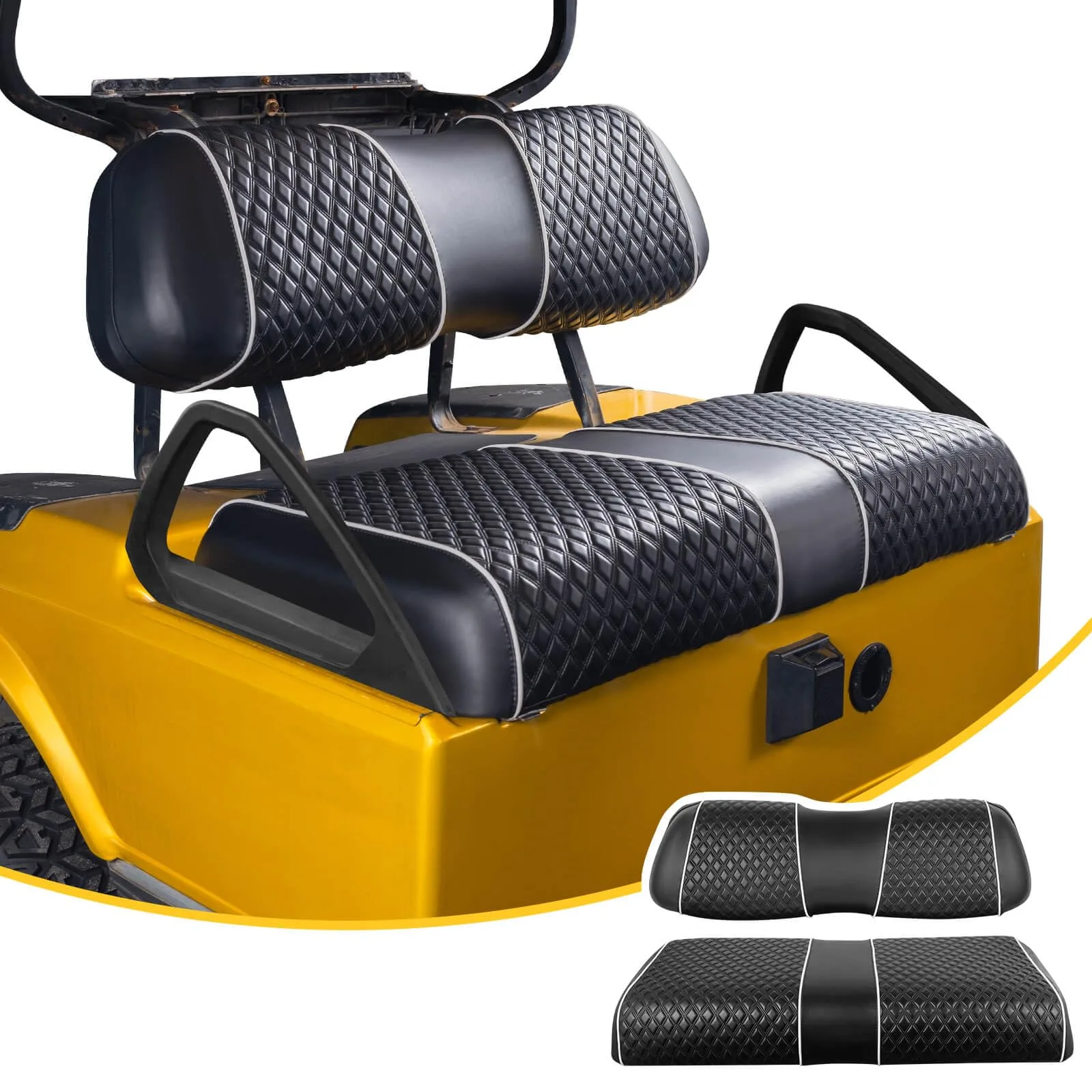 NOKINS Vinyl Seat Covers for Club Car DS 2000.5-Up