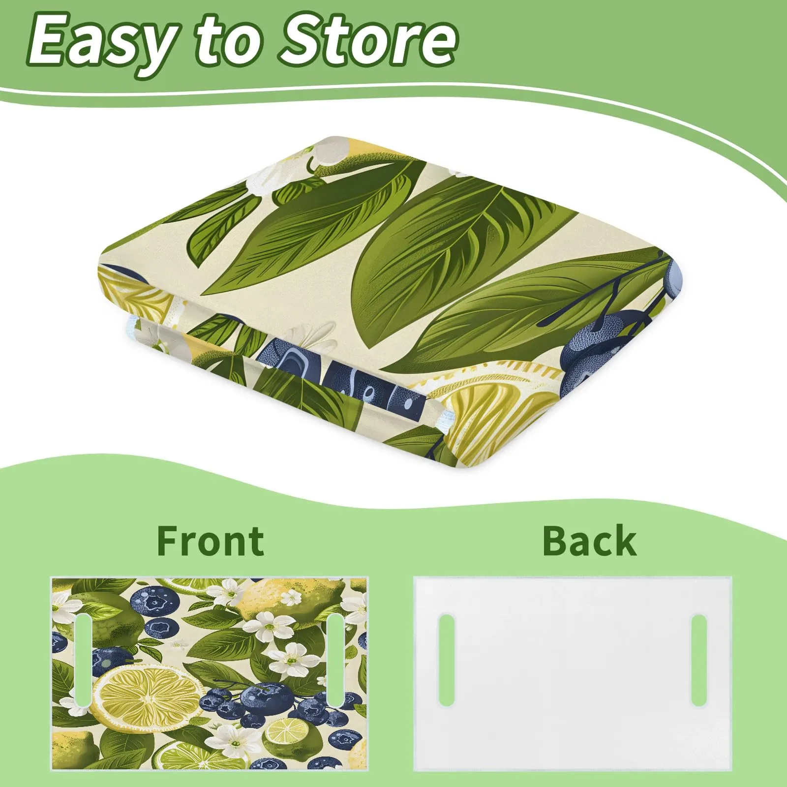 Tiveruda Fruit Lemon Berry Golf Cart Seat Cover image 4