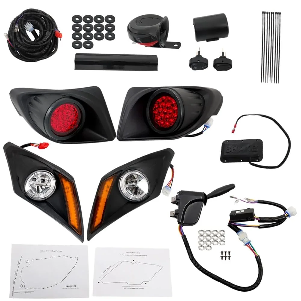 LED Street-Legal Light Kit for Yamaha Drive2 (2017+) — Mod-G33S-696