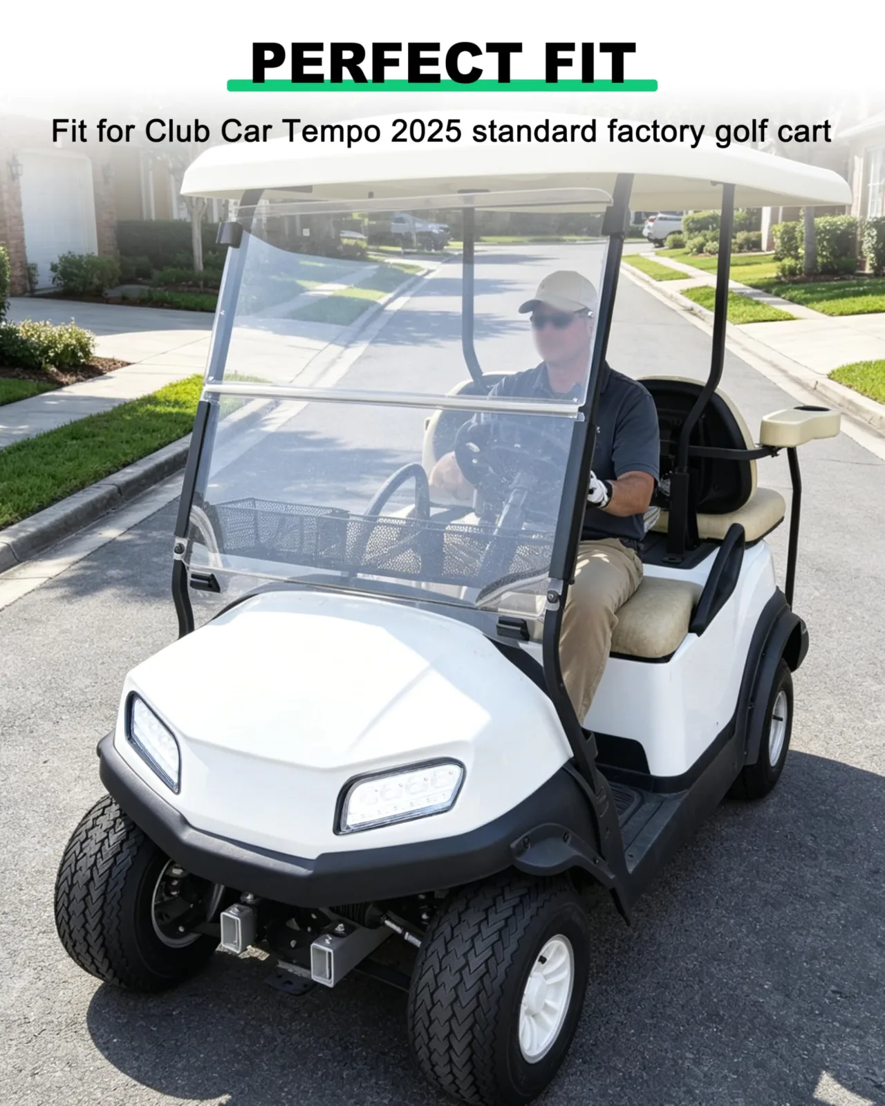 LDETXY Front Storage Basket for Club Car Tempo 2025 image 2