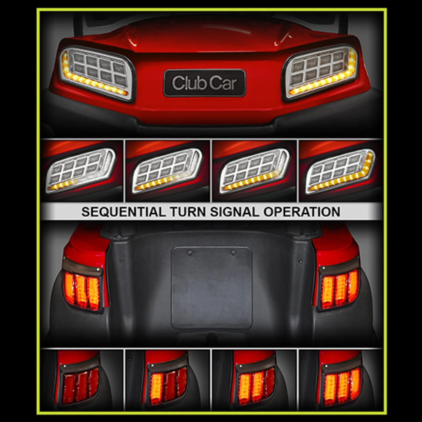 RHOX LGT-411L Light Kit for Club Car Tempo image 4