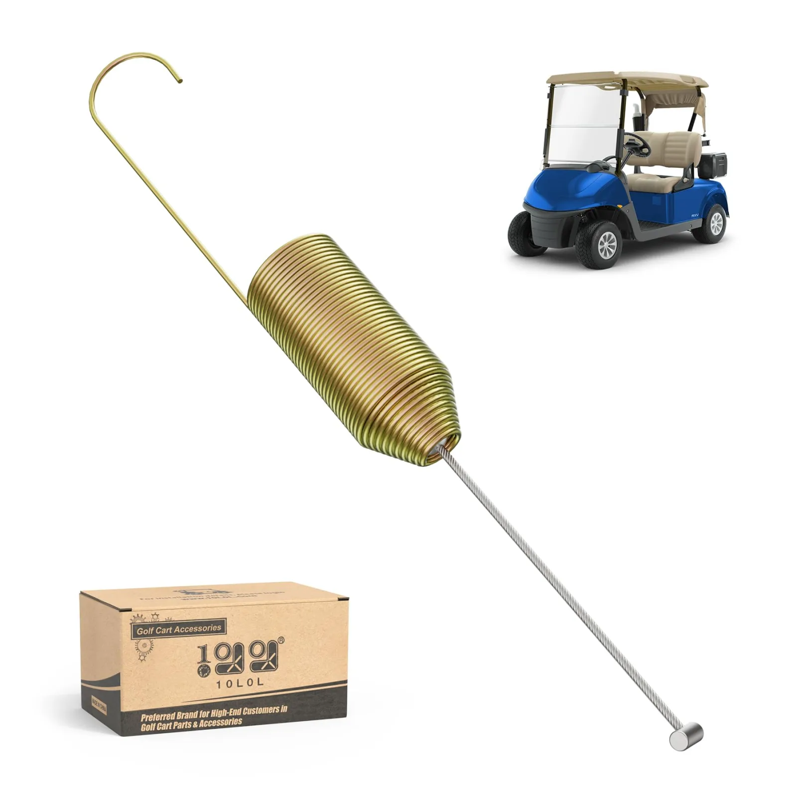 10L0L Accelerator Return Spring for EZGO RXV Electric