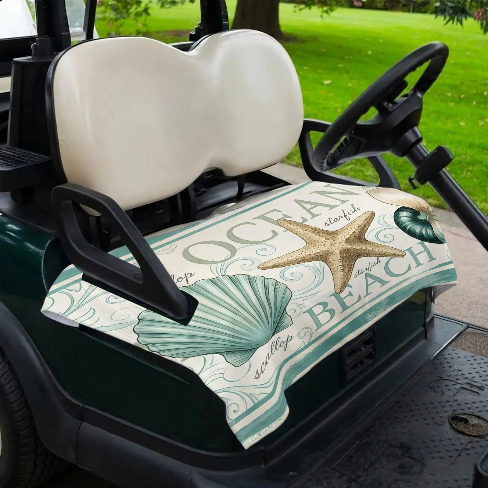 Trosturdspn Golf Cart Seat Towel Blanket 51 x 31 Inch