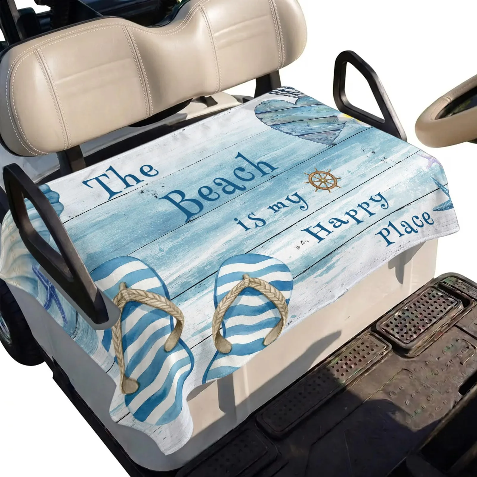 DecorLovee Golf Cart Seat Cover for E-Z-GO and Club Car