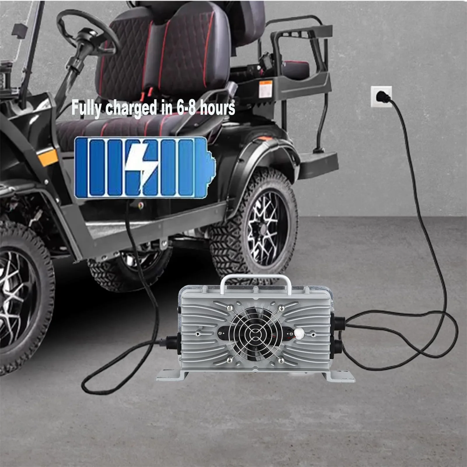 HYDTGZ 48V 15A Golf Cart Battery Charger for Club Car image 4