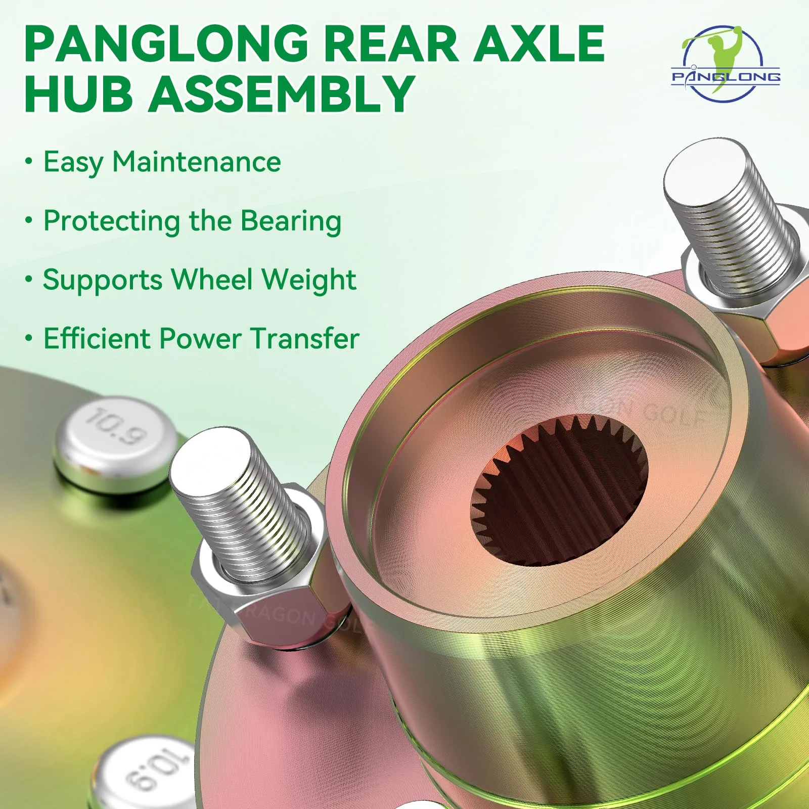 Panglong Rear Axle Wheel Hub Assembly FDG-139 — Fits Yamaha JN3-G6514-00 image 4