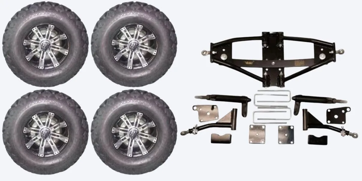 3G K1678-New 6" Lift Kit Combo for Club Car Precedent w/ 10" Tempest