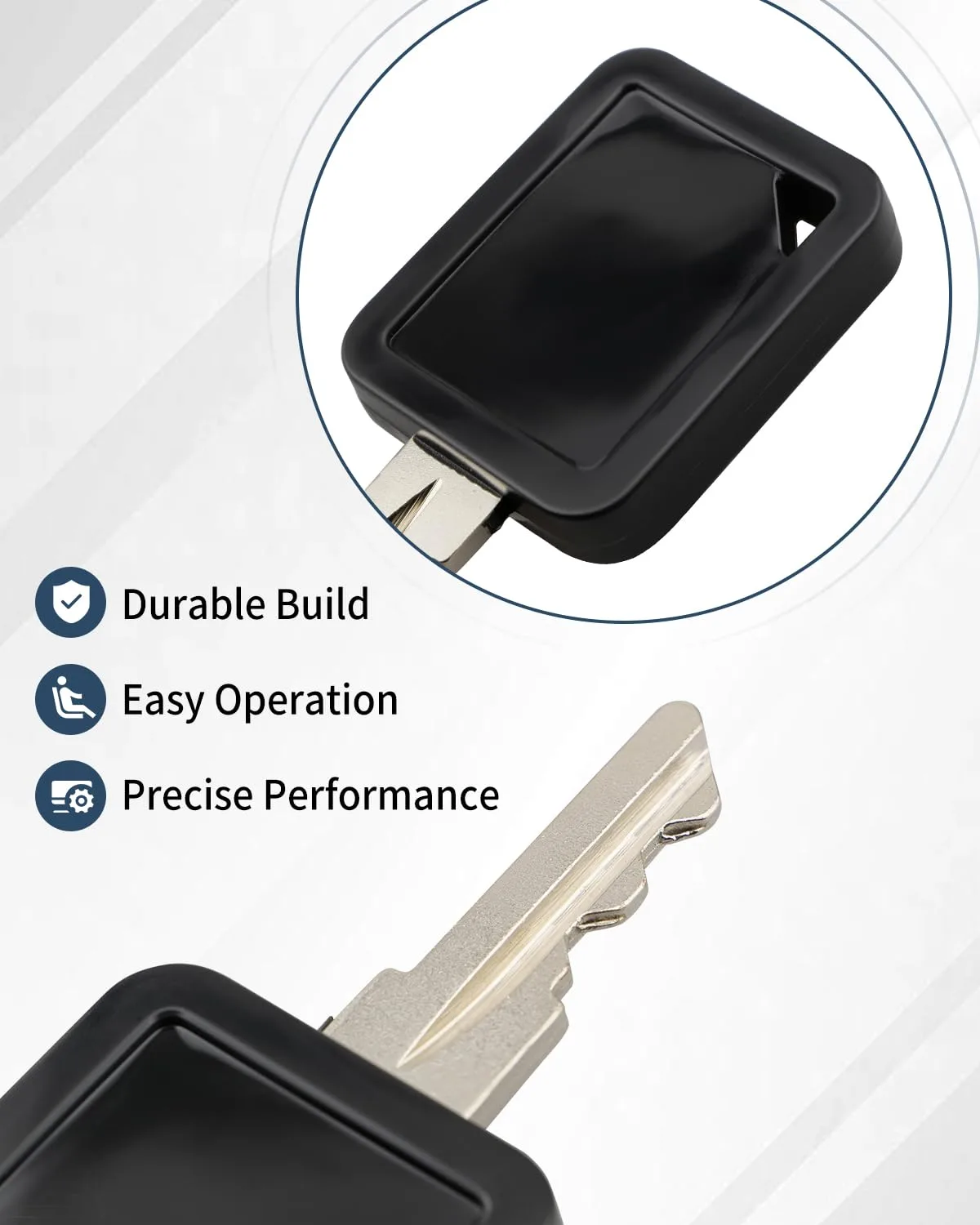 Dunyhludx Club Car Golf Cart Replacement Key Set image 3