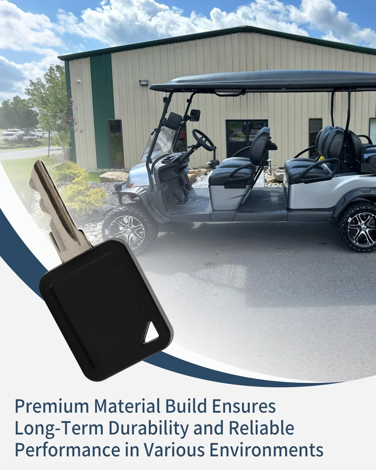 Dunyhludx Club Car Golf Cart Replacement Key Set image 4