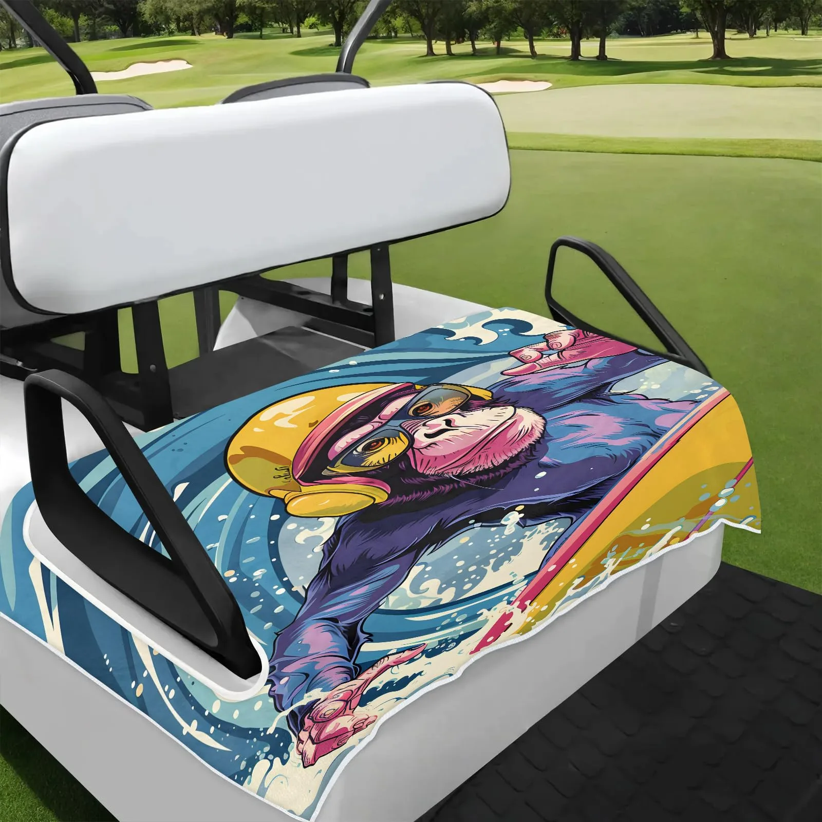 Tiveruda Golf Cart Seat Cover for Double Seats