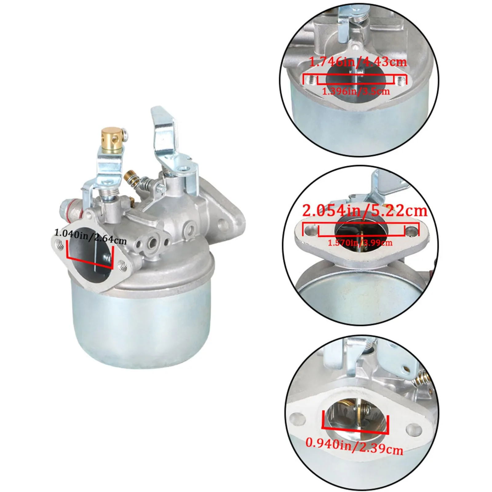 ANTUKO Carburetor Kit for 1982-1986 LMB-230 Golf Carts image 2