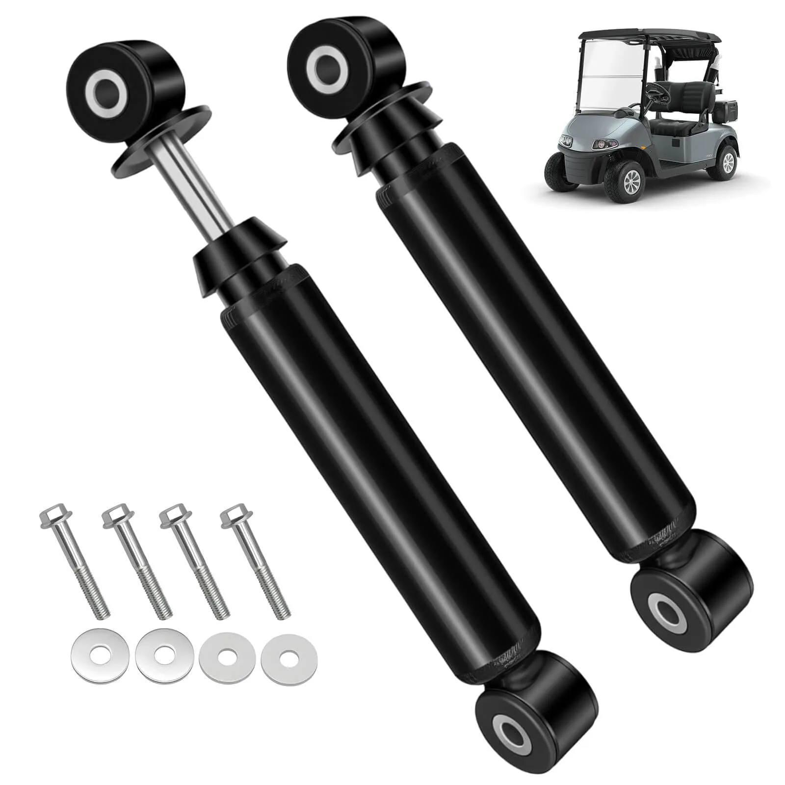 LEAPGOMAX Rear Shocks for EZGO RXV 2008-2014.5