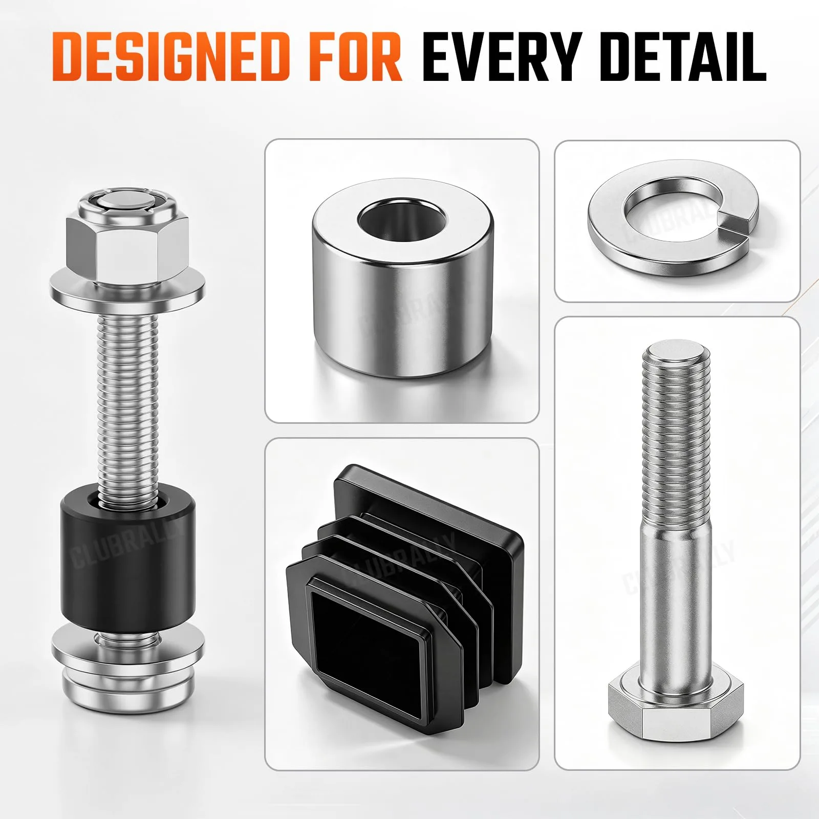 CLUBRALLY Suntop Hardware Kit for E-Z-GO TXT, 1994-2013 image 2