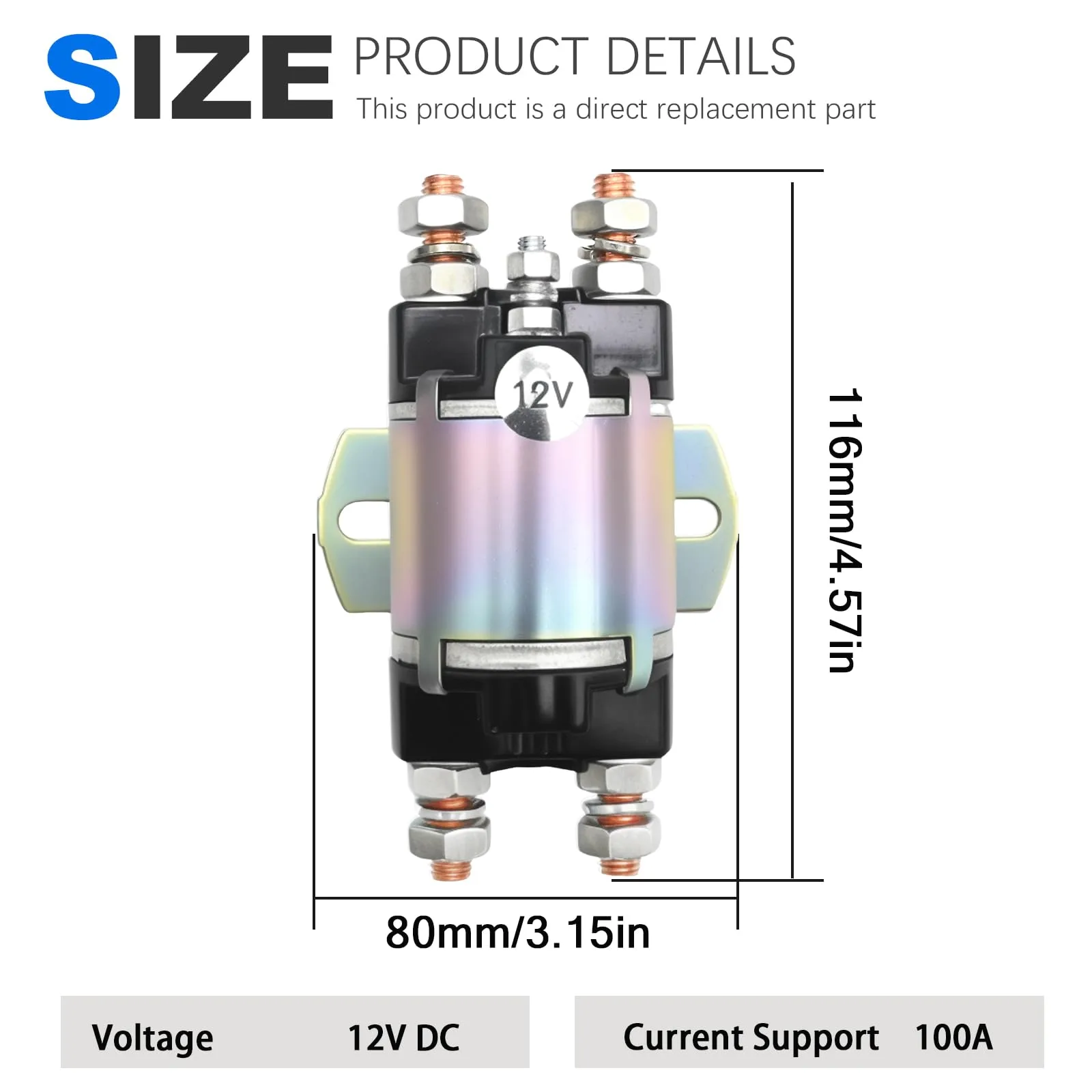 laffoonparts J17-81950-01 Solenoid for Yamaha G1 image 2