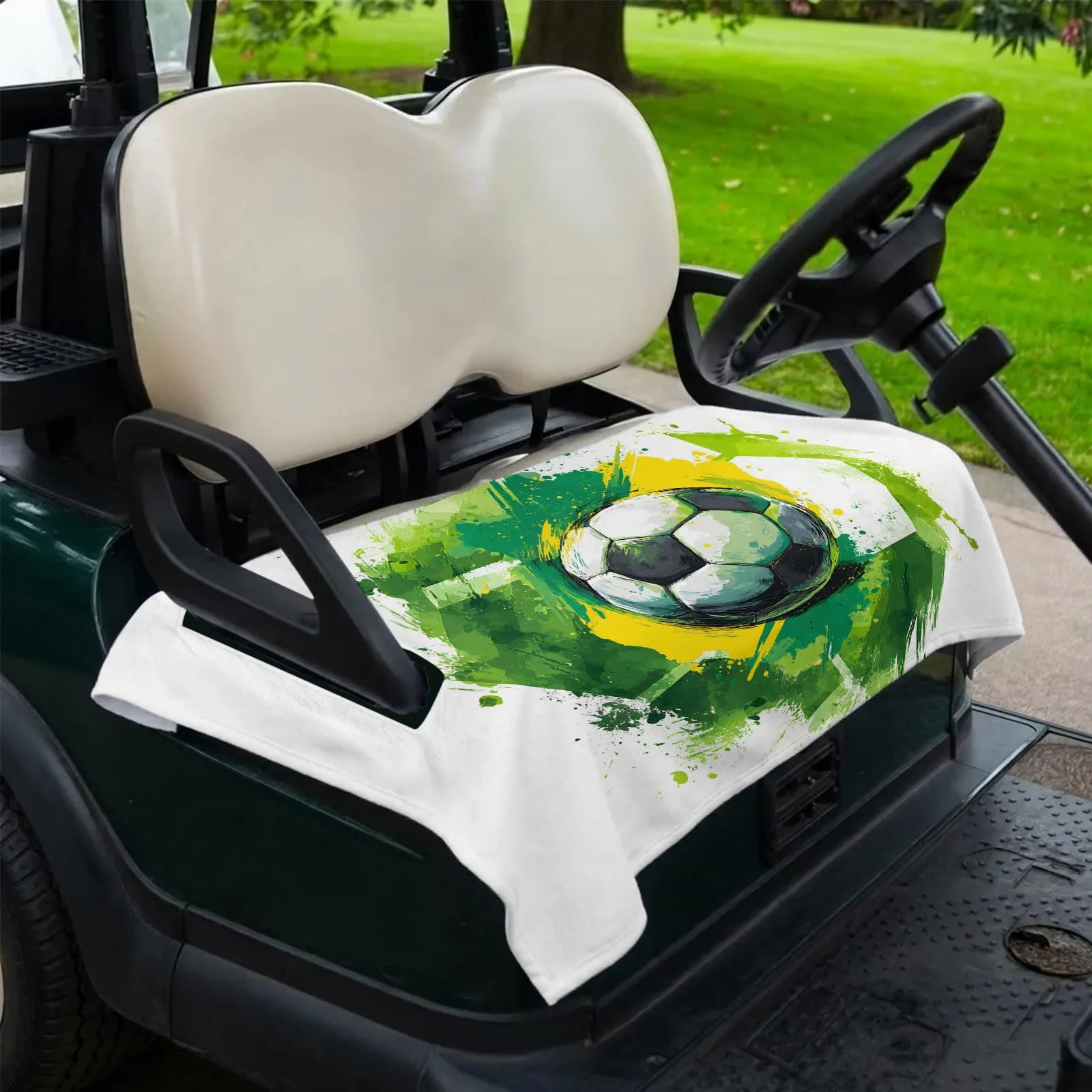 DecorLovee Golf Cart Seat Cover for 2-Seater Carts image 2
