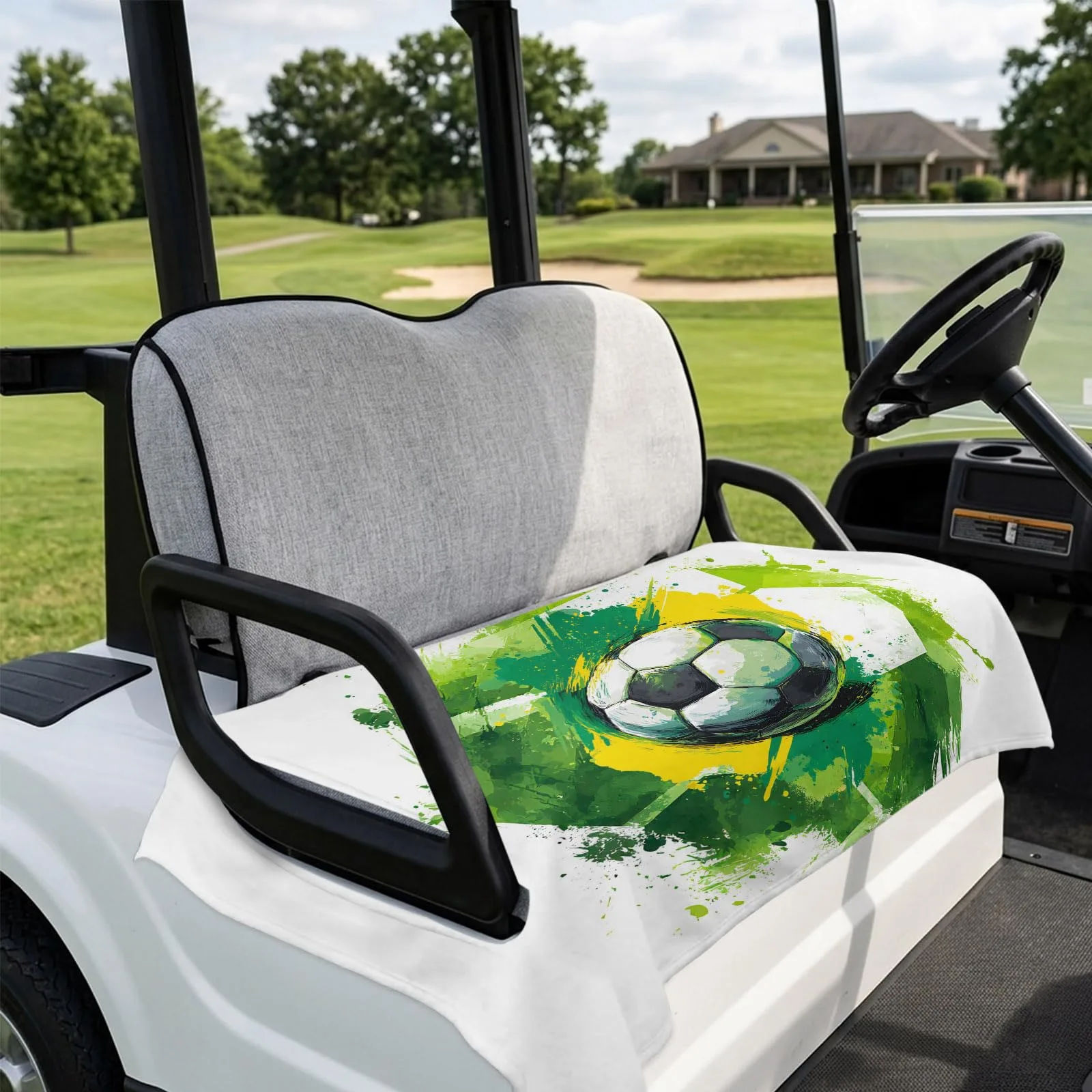 DecorLovee Golf Cart Seat Cover for 2-Seater Carts image 4
