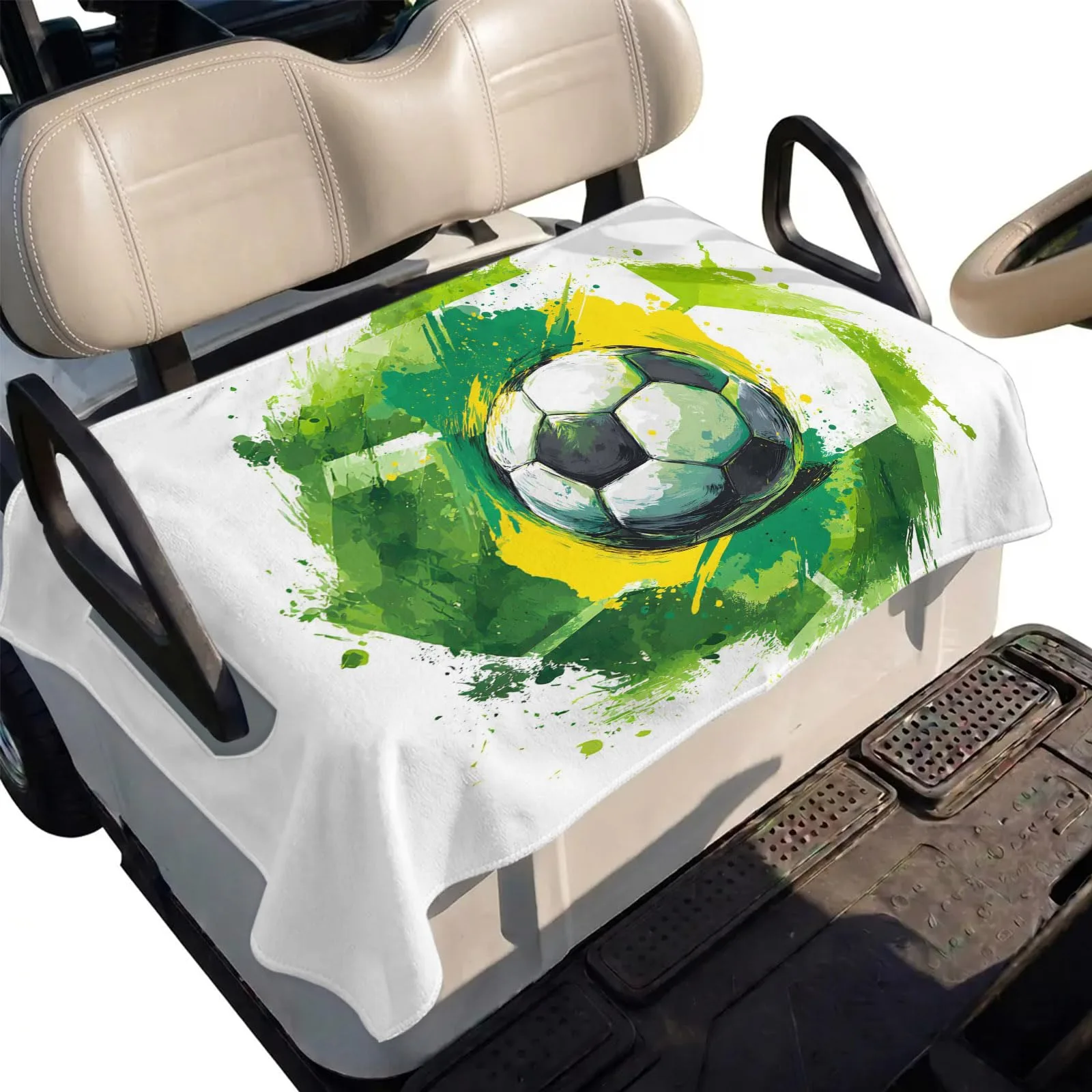 DecorLovee Golf Cart Seat Cover for 2-Seater Carts