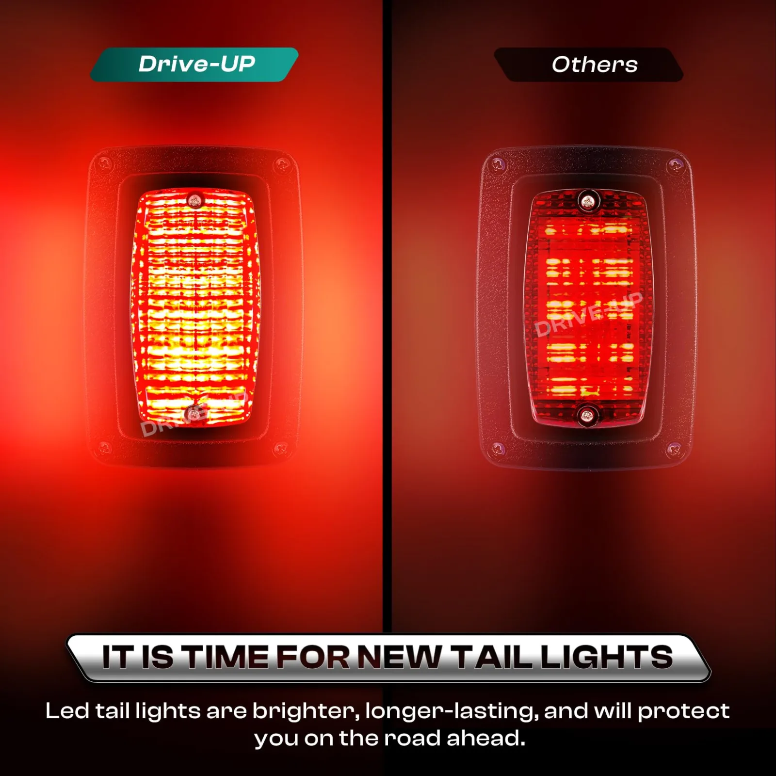 DRIVE UP LED Tail Light Kit for Club Car DS & Yamaha G-Series DU00280 image 4
