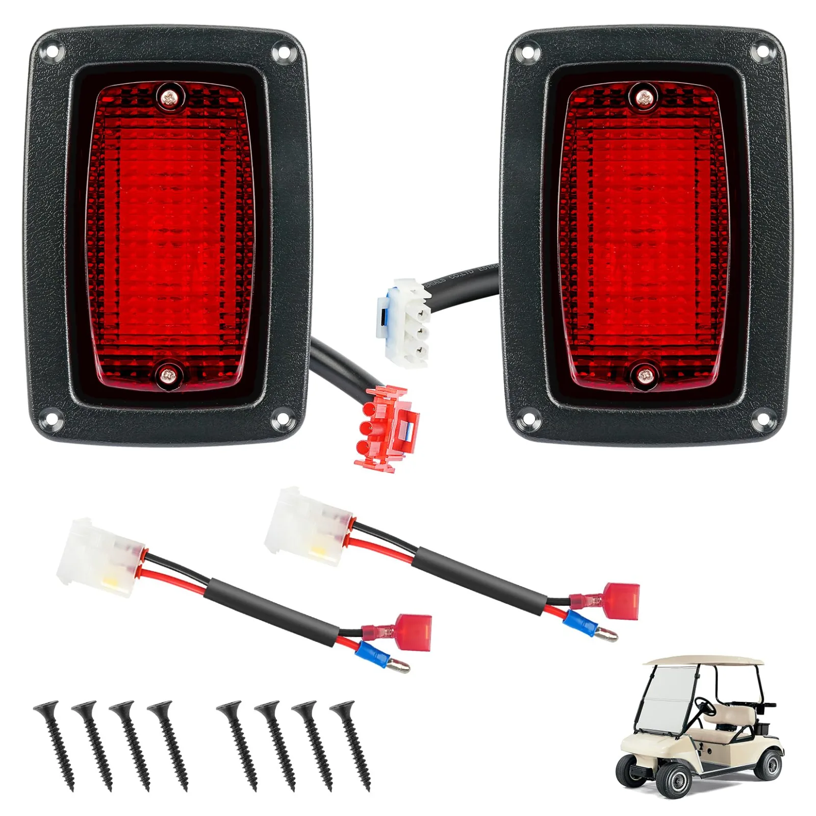 DRIVE UP LED Tail Light Kit for Club Car DS & Yamaha G-Series DU00280