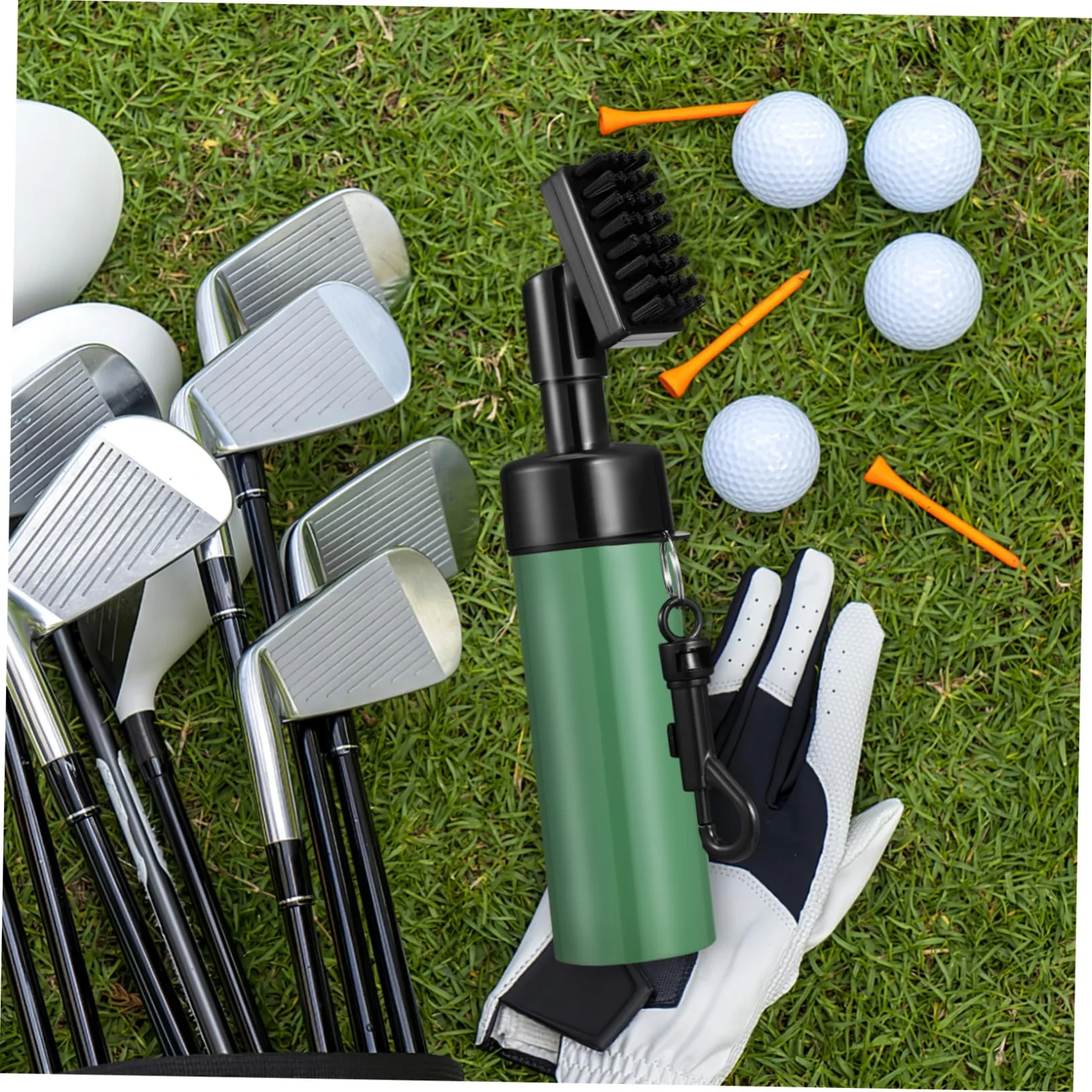 Generic Golf Club Cleaning Brush with Squeeze Water Bottle image 3