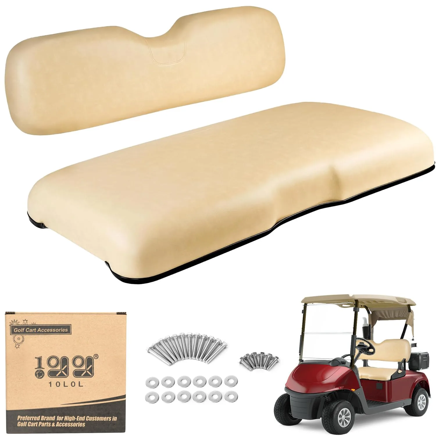 10L0L Front Seat Assembly for E-Z-GO RXV Golf Carts
