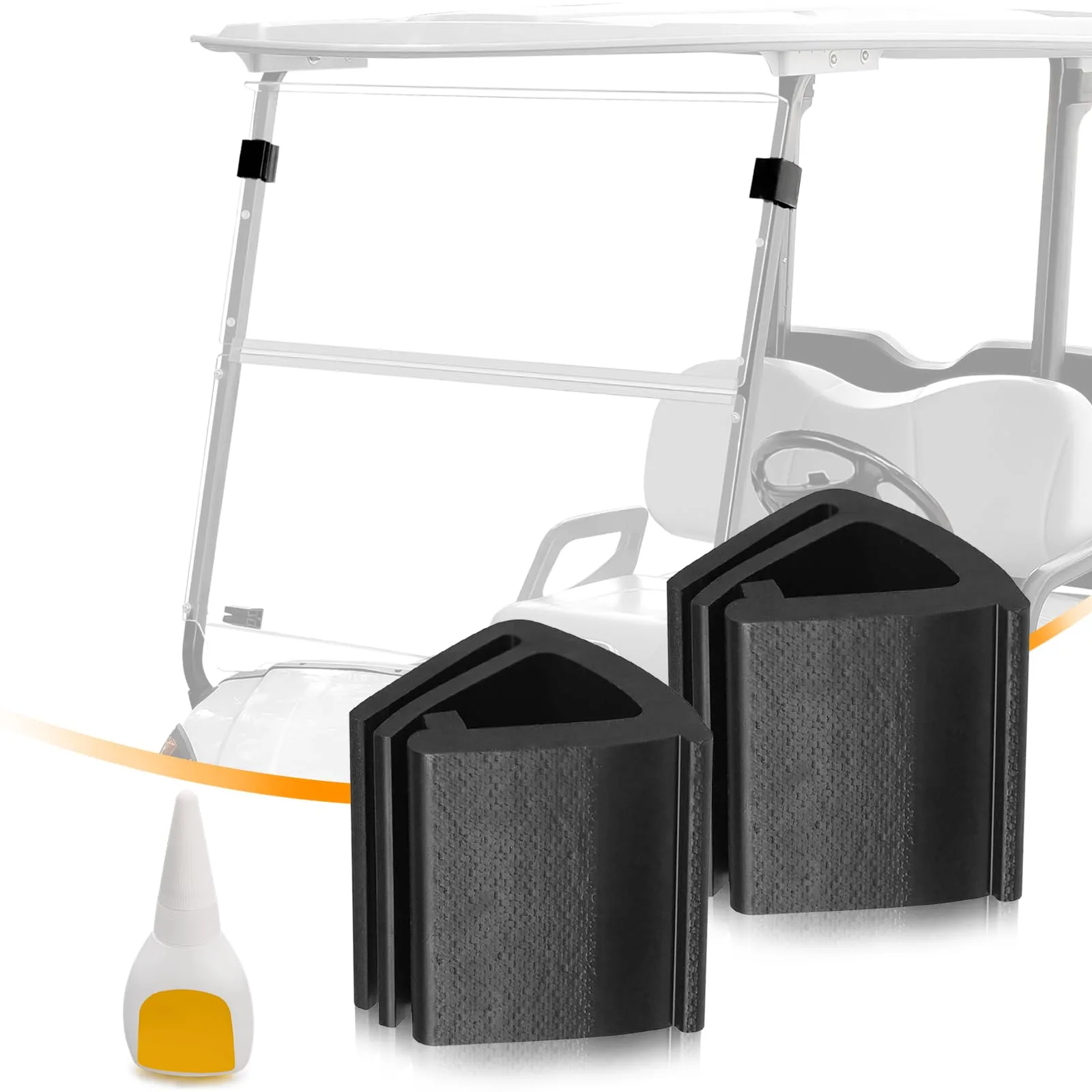 RIZINKART Golf Cart Windshield Retaining Clips