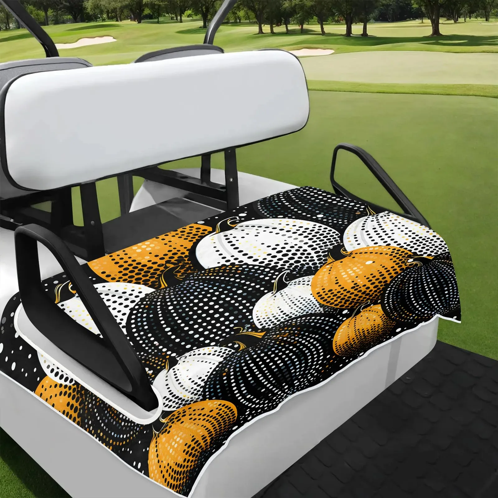 Tiveruda Golf Cart Seat Cover for Double Seats, 51 x 31 in