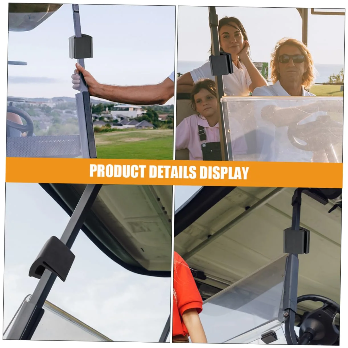 Abaodam Golf Cart Windshield Retaining Clip image 3