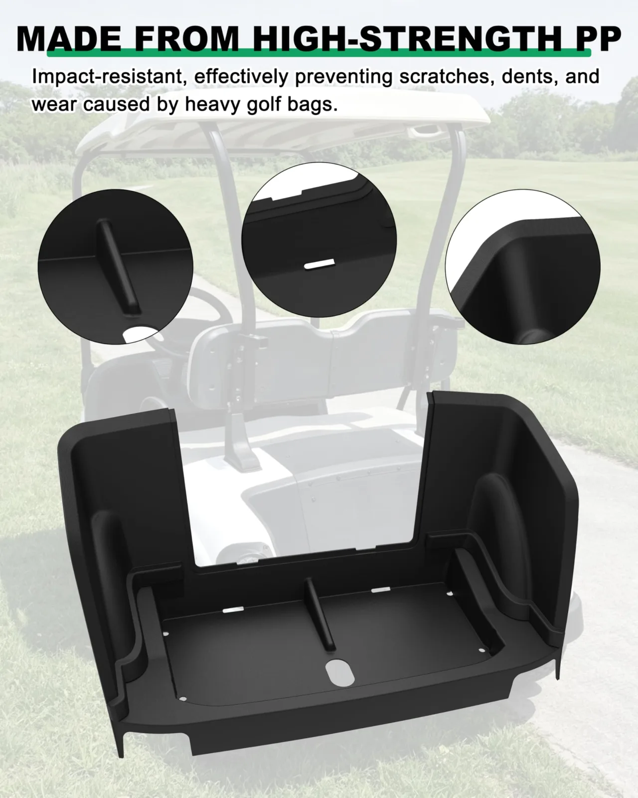 LDETXY Rear Bagwell Liner for E-Z-GO RXV Valor 2025 image 3