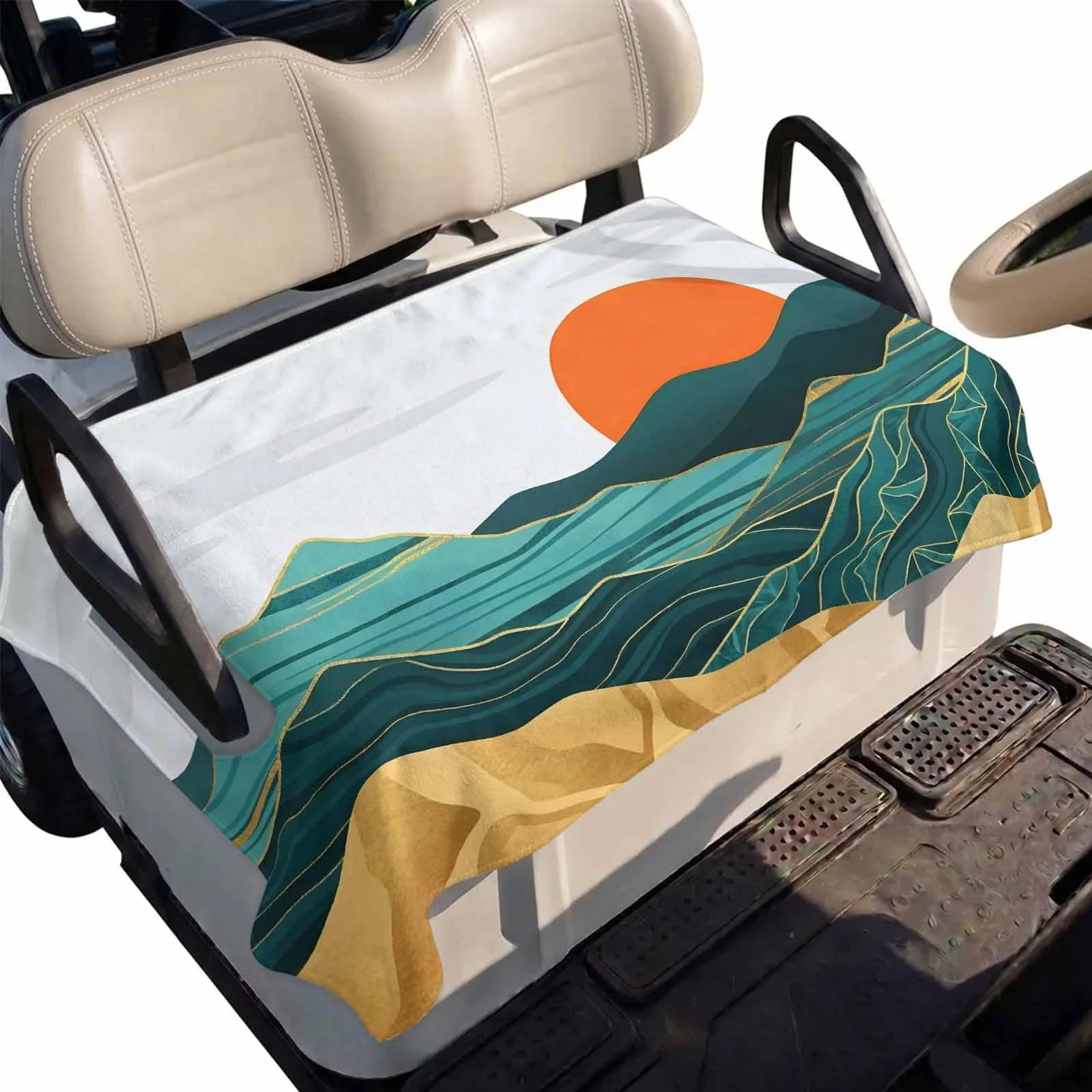 DecorLovee Golf Cart Seat Cover 51 x 31 Inch