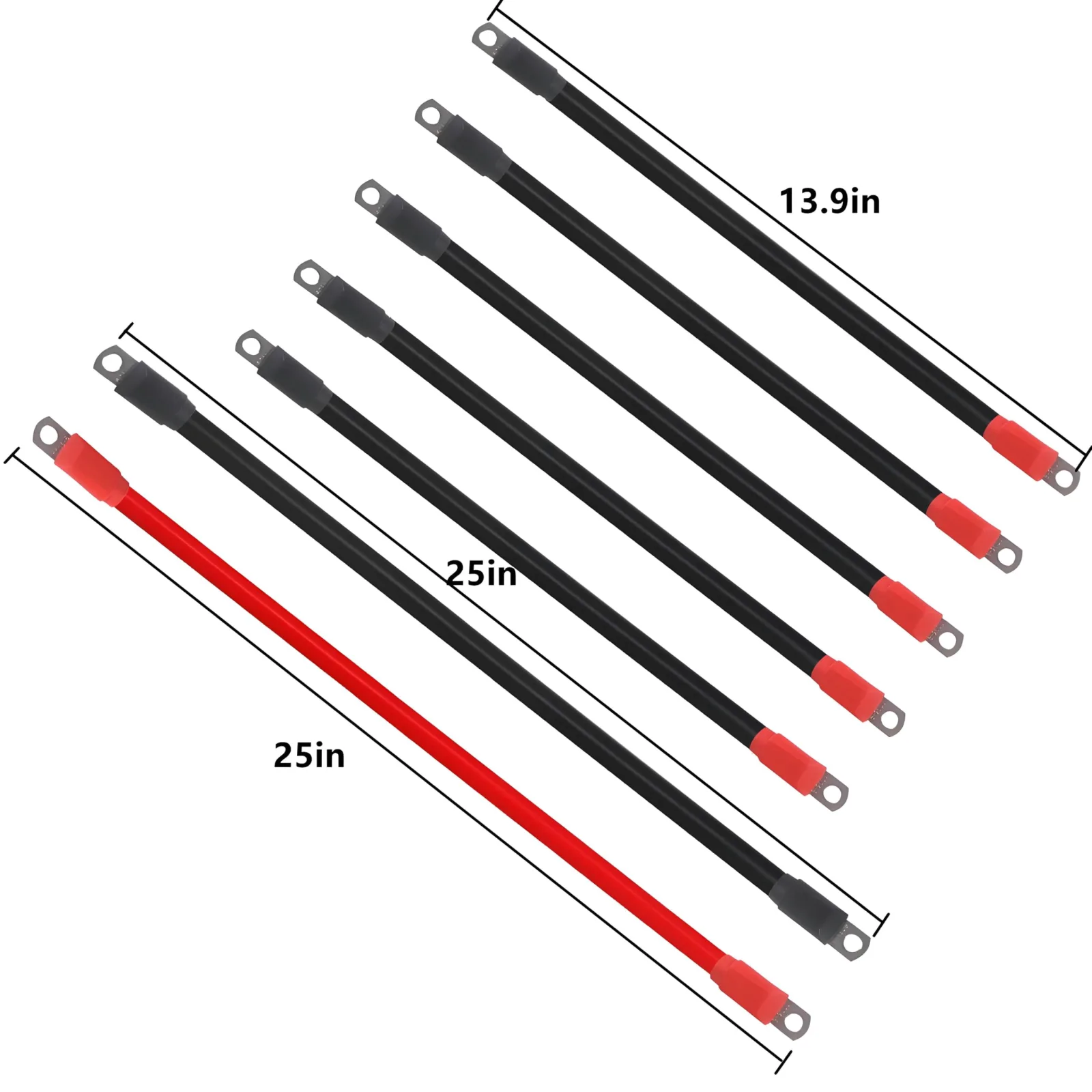 WLOOD Battery Cable Kit for E-Z-GO TXT 1994+ image 2