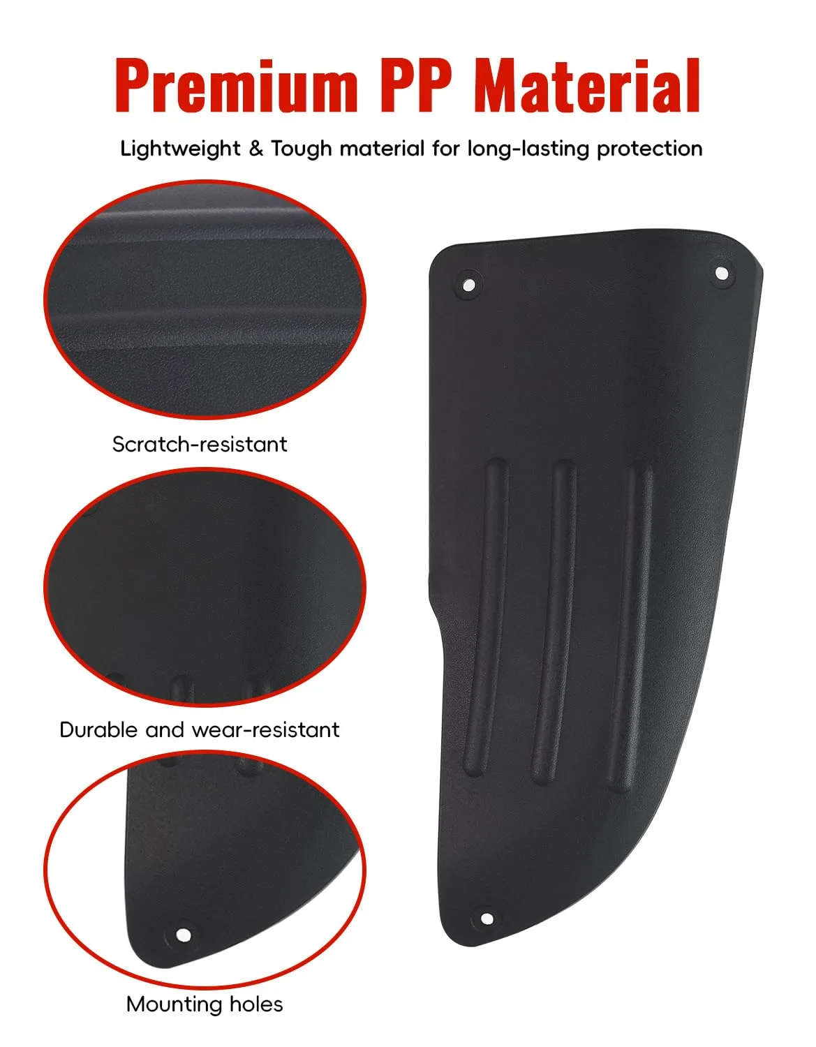 LUXEMOTO Rear Scuff Guards for E-Z-GO RXV 2008-2015 image 4