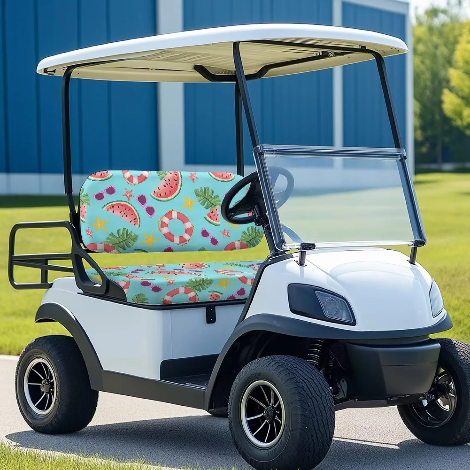 TOADDMOS Tropical Fruit Golf Cart Seat Cover image 3