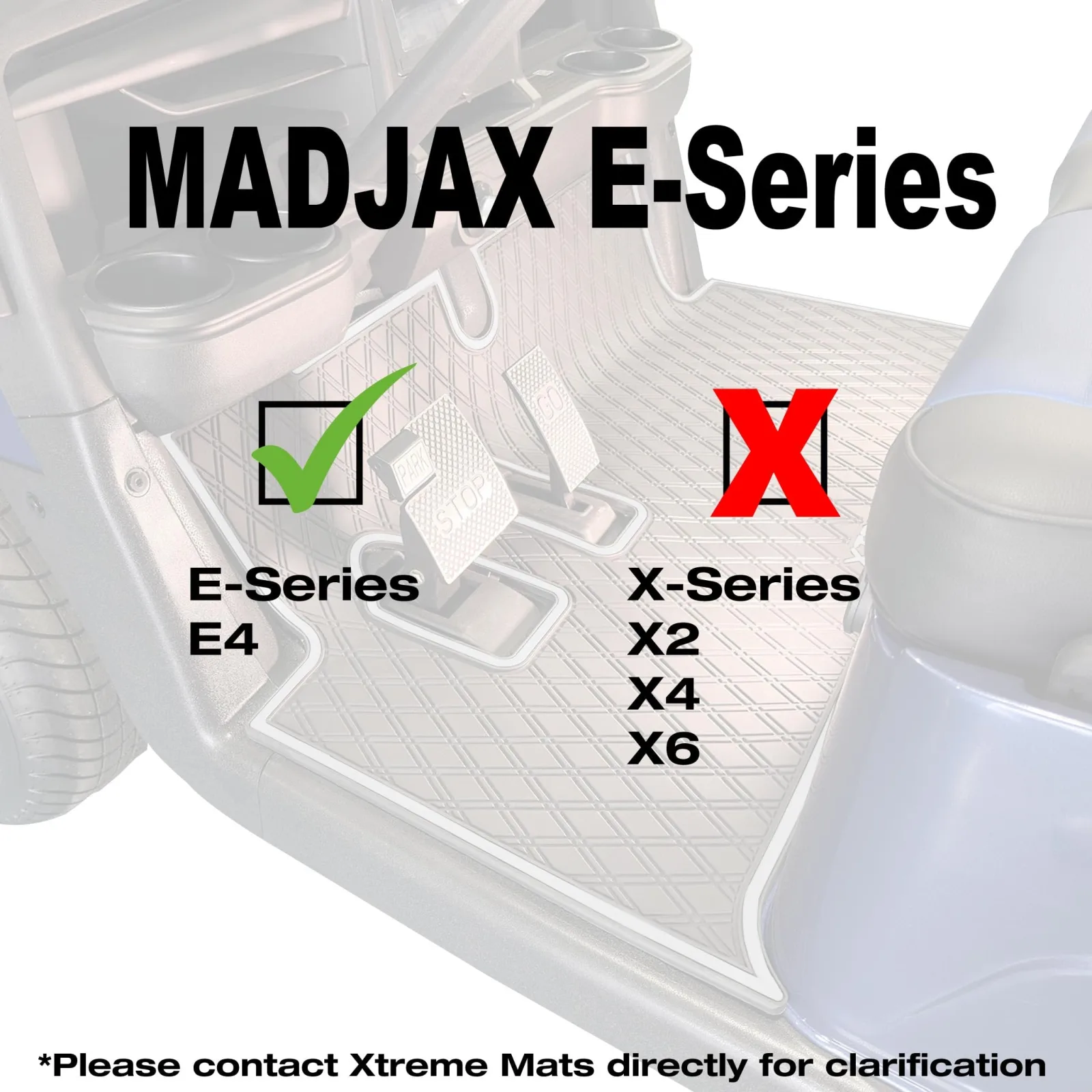 Xtreme Rear Floor Mat for MadJax ESeries E2 & E4 image 2