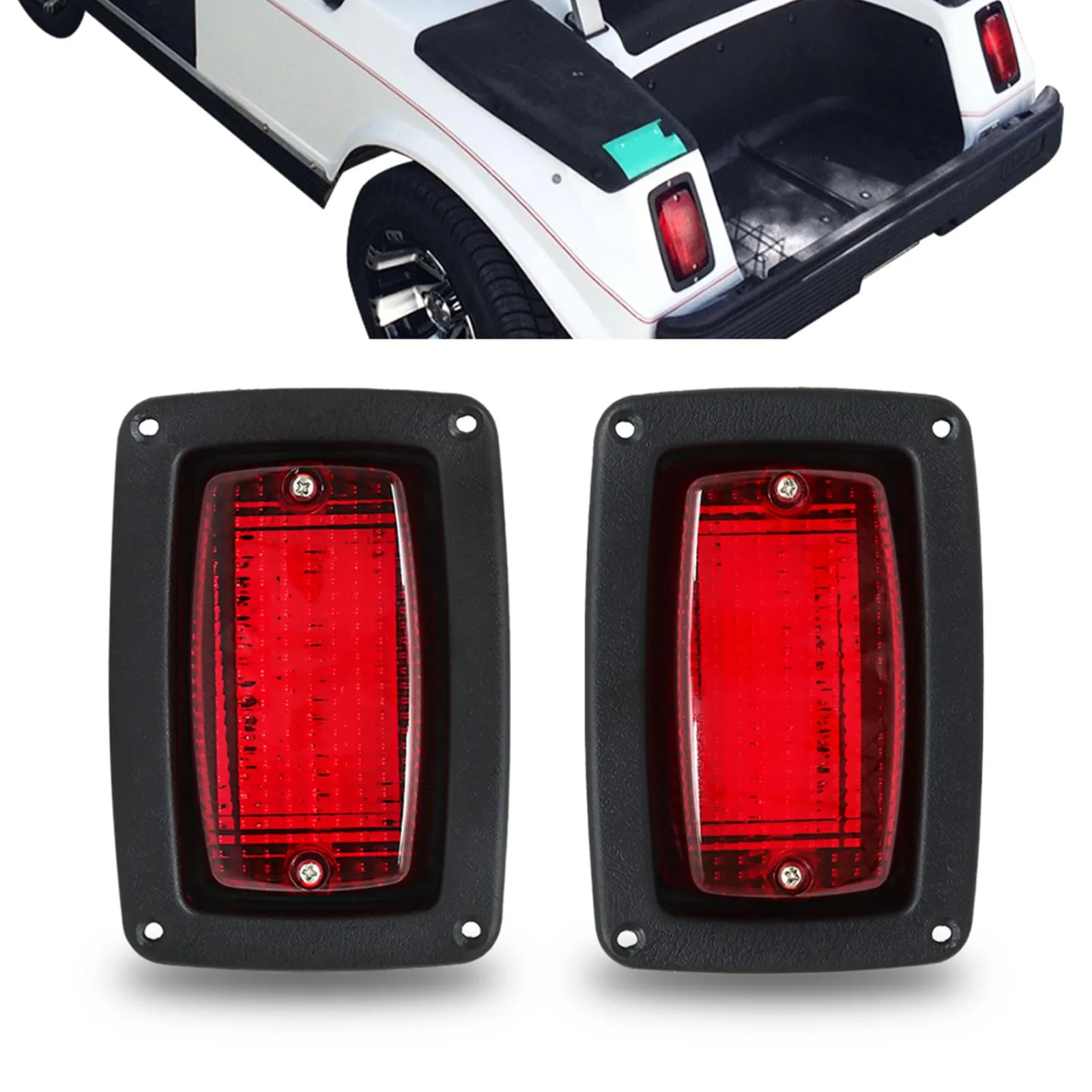 waltyotur Rear LED Taillights for Club Car DS 1982+ image 3