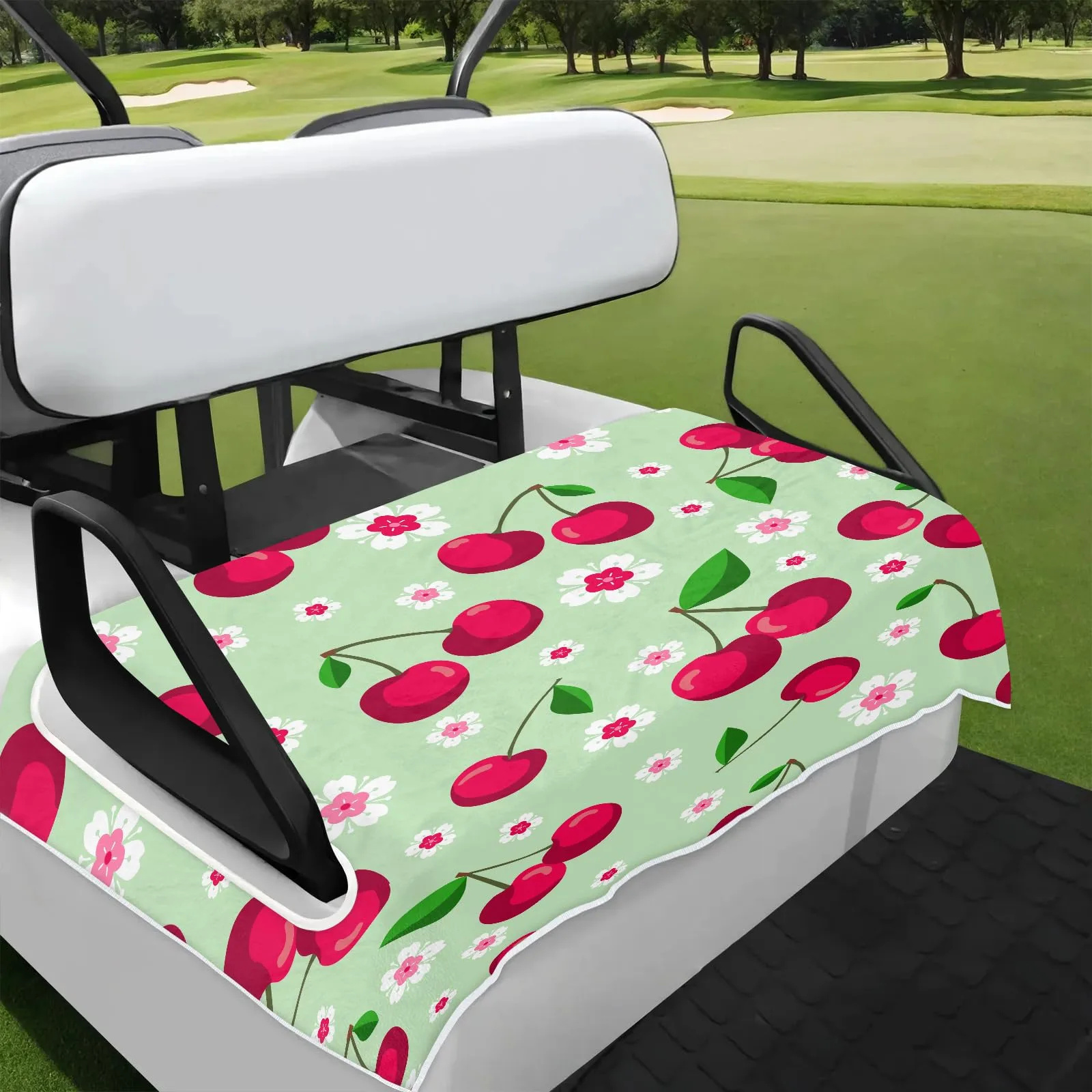 Tiveruda Golf Cart Seat Cover for Double Seats