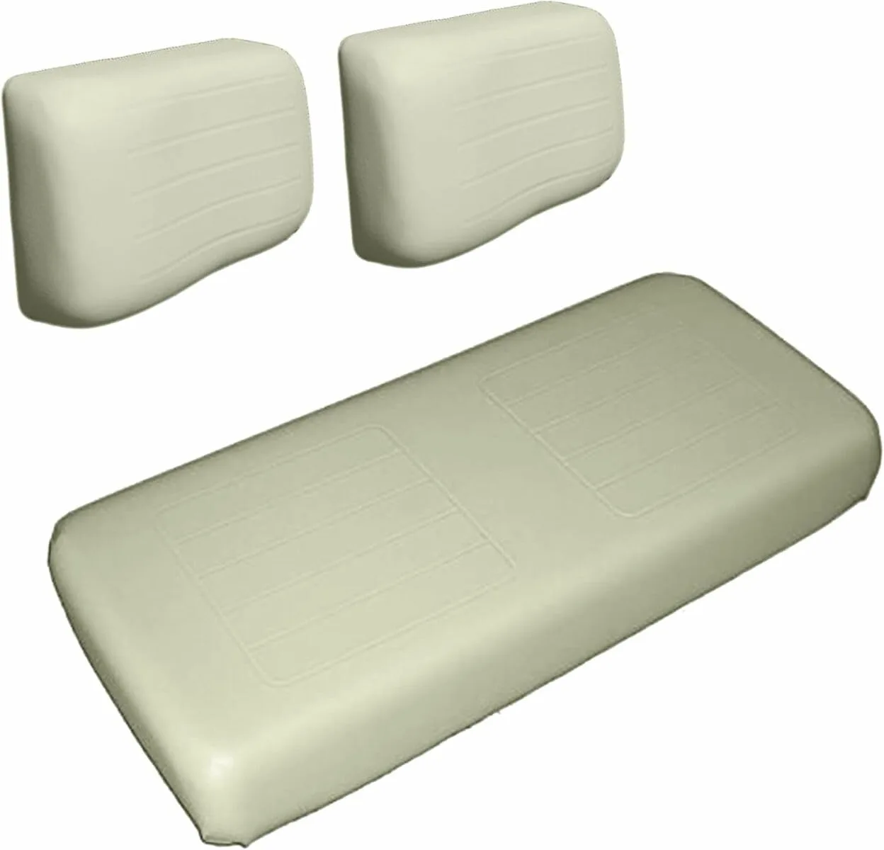 Buggies Unlimited Ivory Yamaha Golf Cart Seat Cushion Set