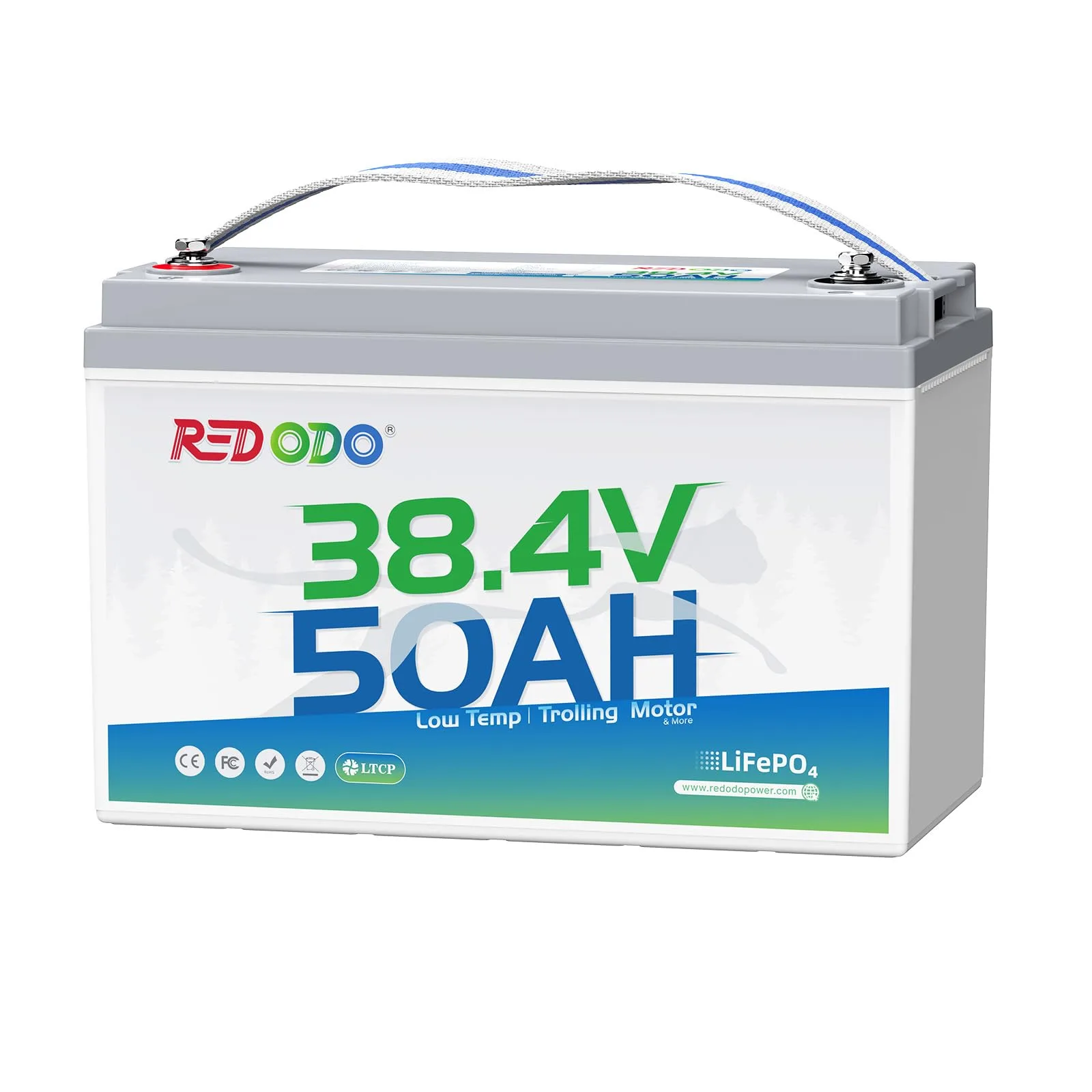 Redodo R36V50-60-TM 36V 50Ah LiFePO4 Group 31 Trolling Motor Battery