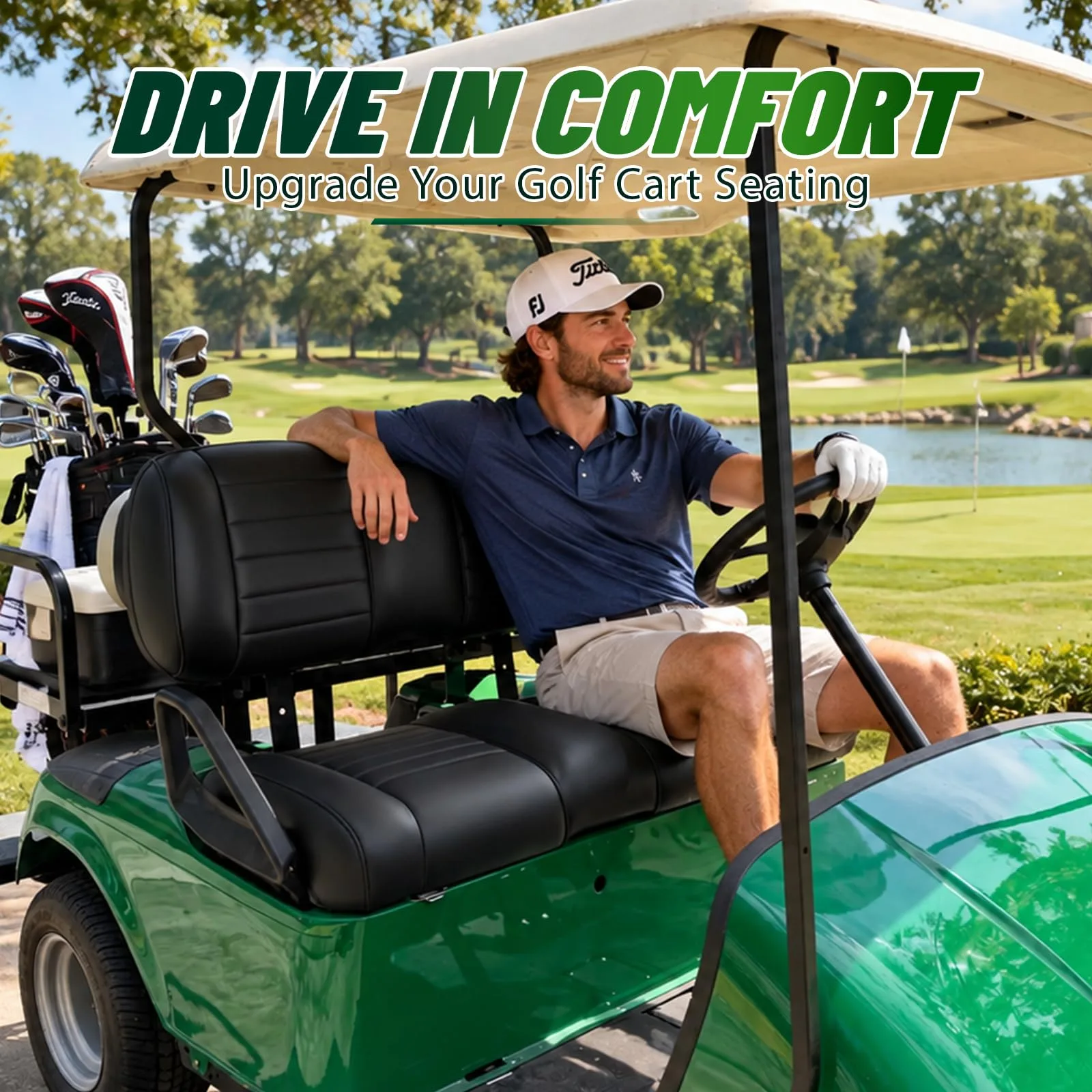 ProCartFit Front Seat Set for E-Z-GO TXT, DCS & PDS image 3