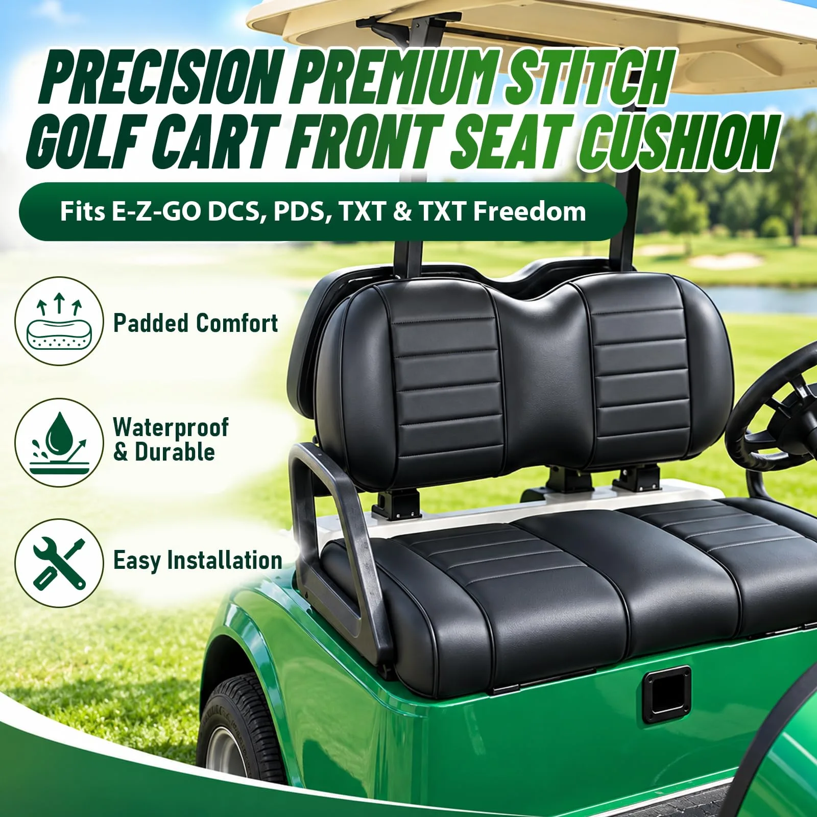 ProCartFit Front Seat Set for E-Z-GO TXT, DCS & PDS image 4