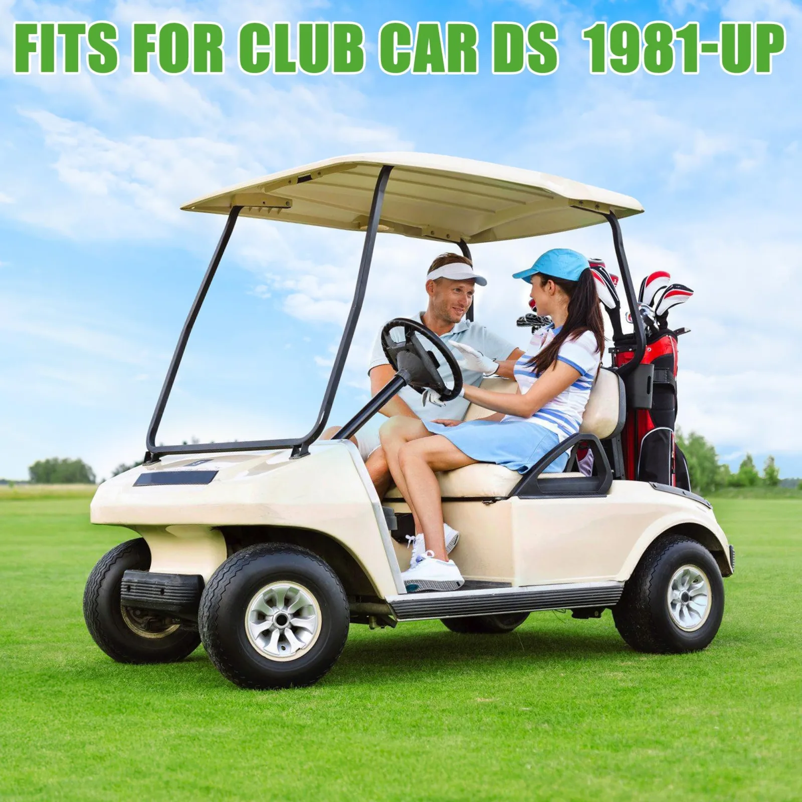 10L0L Lug Stud Bolts for Club Car DS, 103477901 image 3