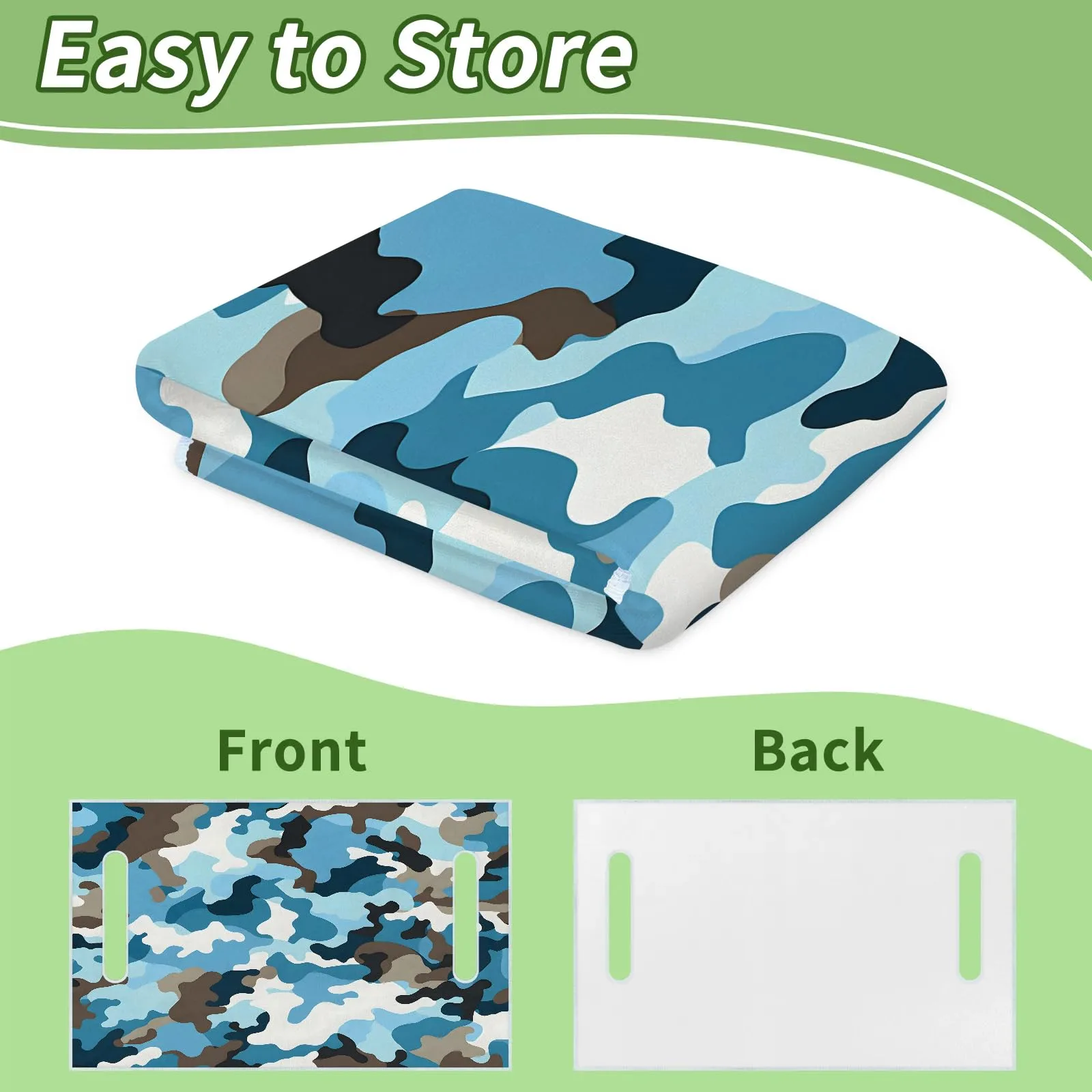 Tiveruda Golf Cart Seat Cover for Double Seats, 51 x 31 in image 4