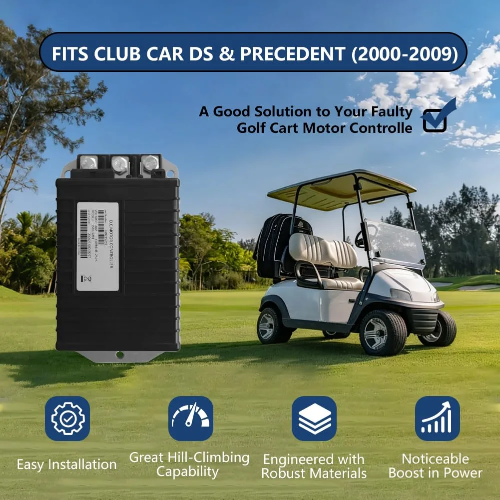 CIRFREETION DB-1510-5201 48V Controller for Club Car image 4