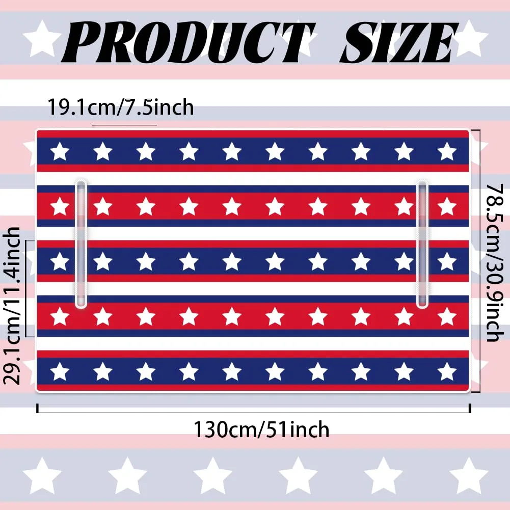 ORIGACH US Flag Golf Cart Seat Cover 51 x 31.9 Inch image 2