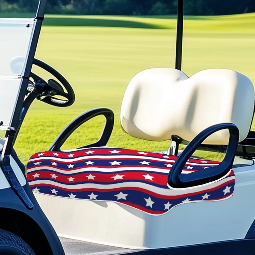 ORIGACH US Flag Golf Cart Seat Cover 51 x 31.9 Inch image 4