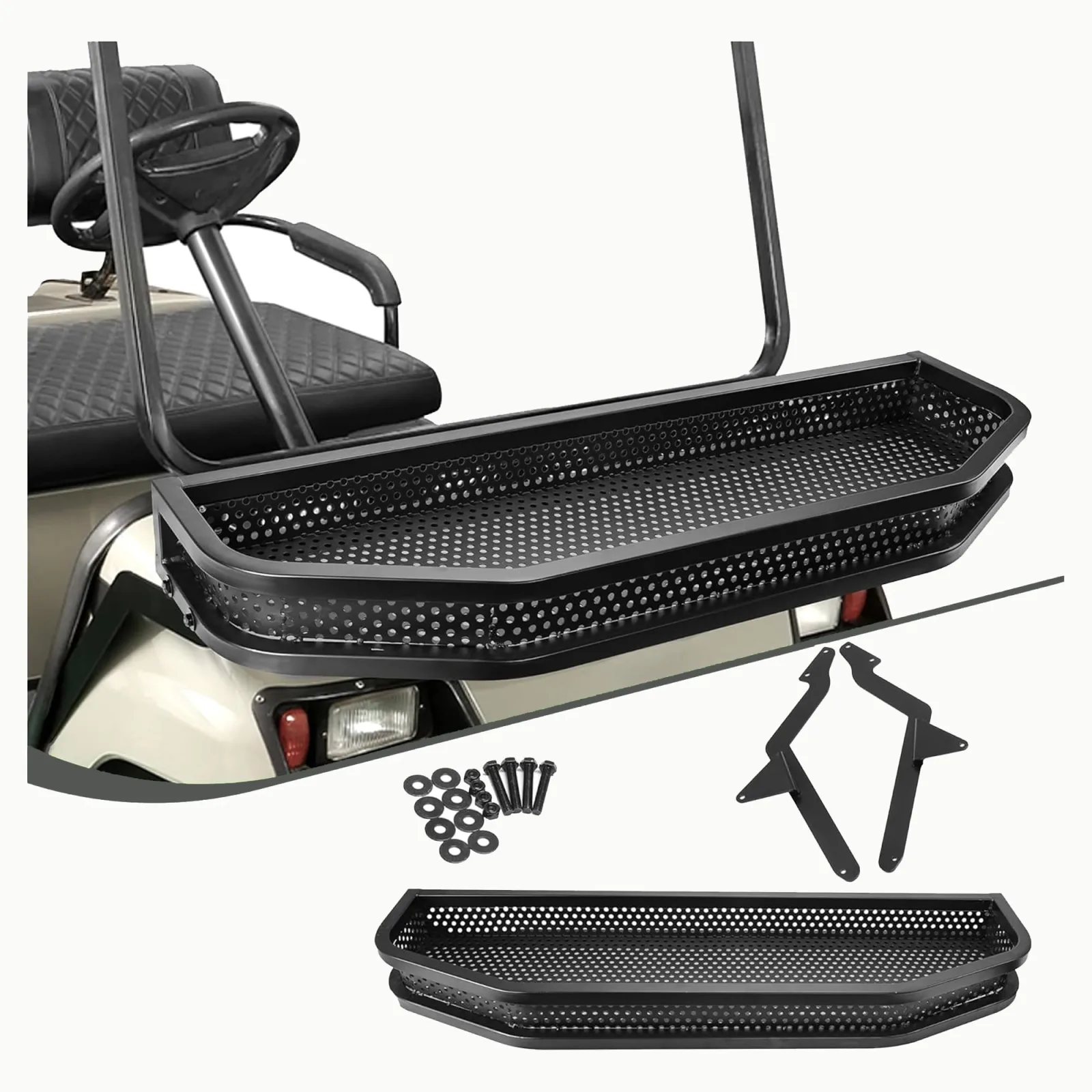 10L0L Front Cargo Basket for Yamaha G22 Golf Carts