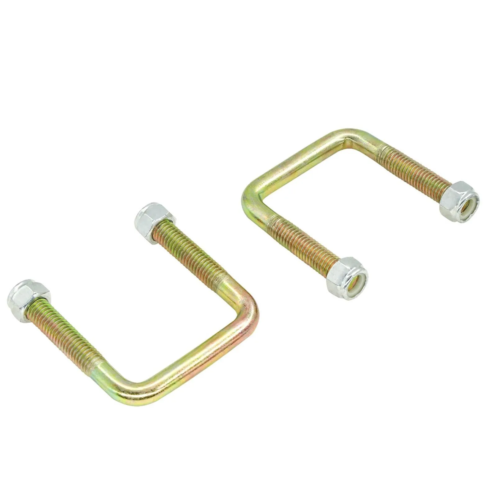 QIJUQKXI Golf Cart Steel Plate Screw U-Bolt